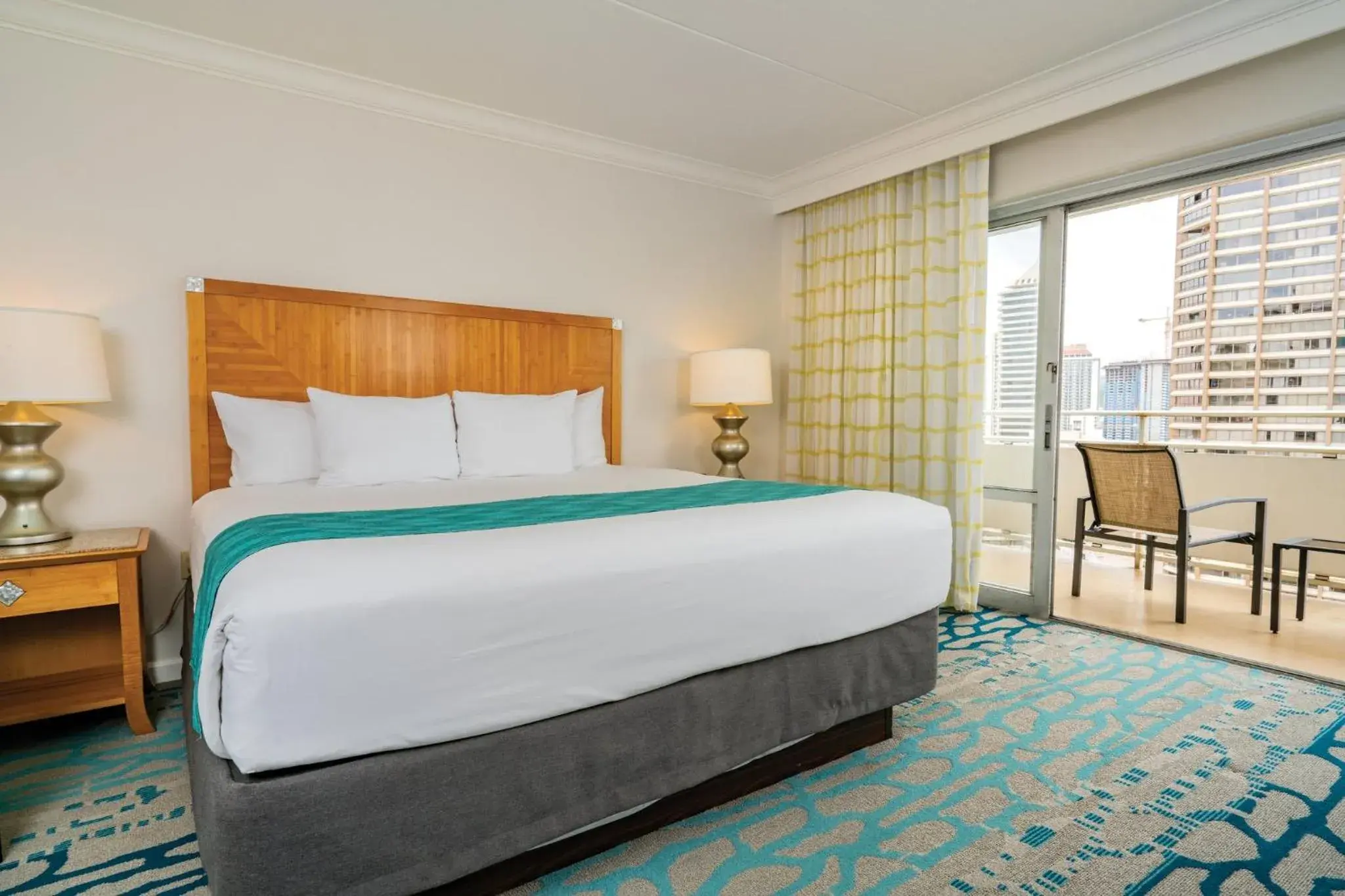 Bedroom, Bed in Waikiki Marina Resort at the Ilikai Bedroom, Bed in Waikiki Marina Resort at the Ilikai