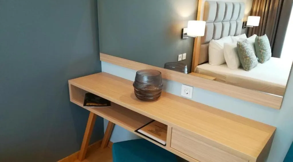 Bed in Hotel Thissio