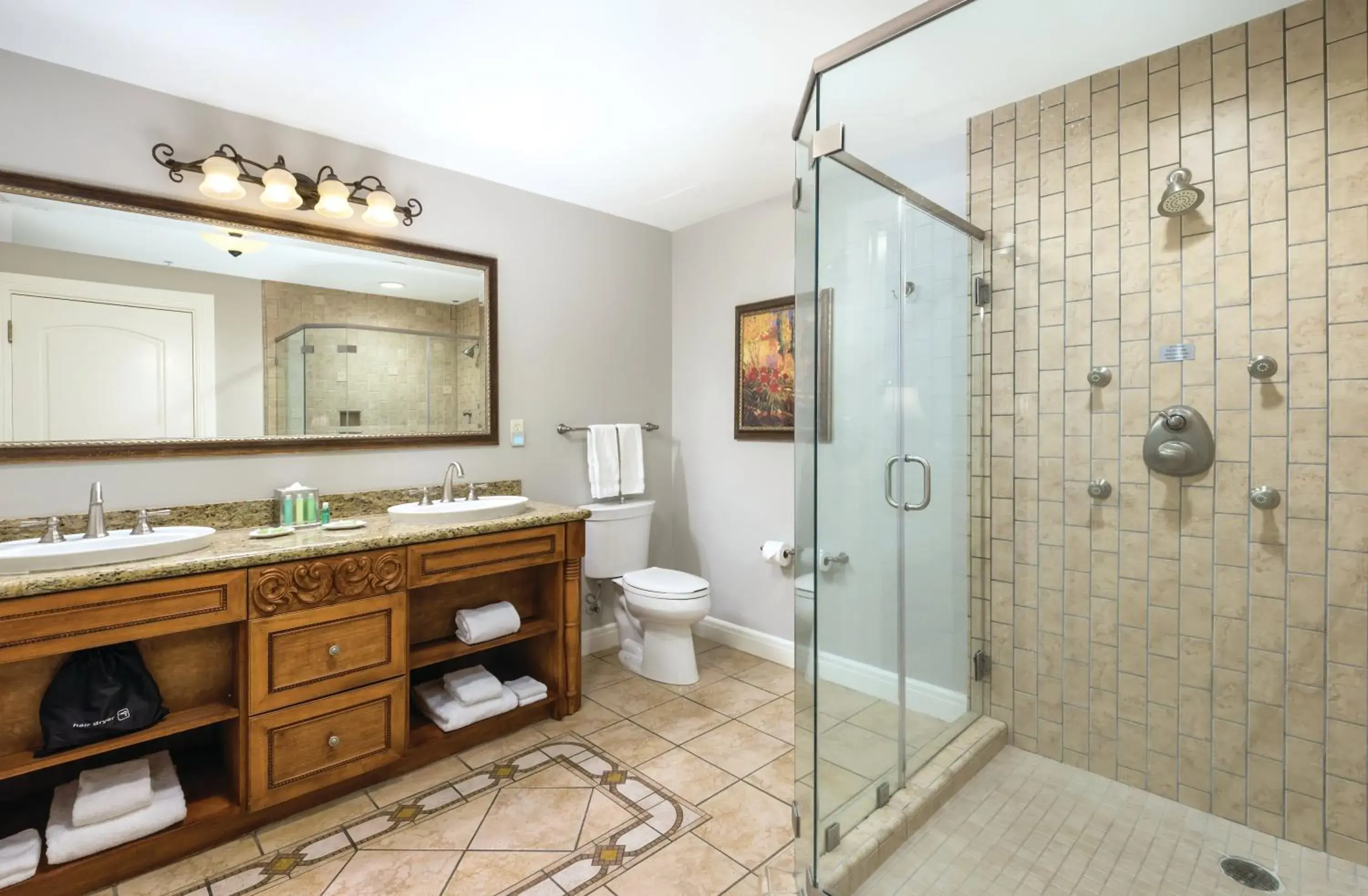 Bathroom in Vino Bello Resort Bathroom in Vino Bello Resort