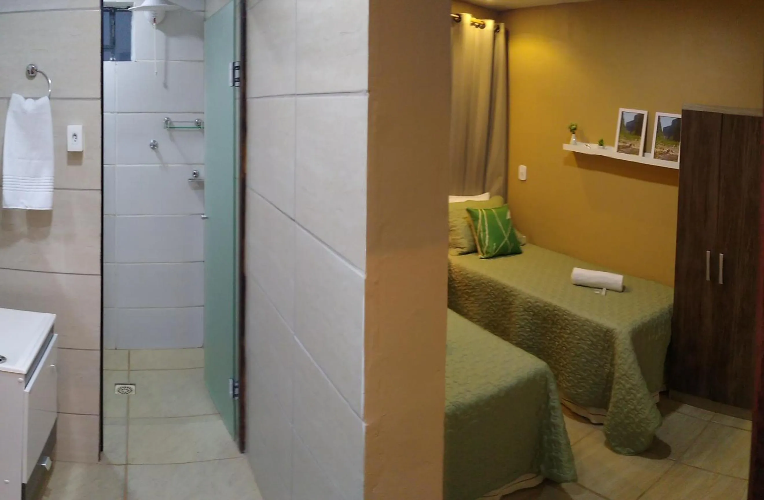 Bathroom in Pousada Vó Celina