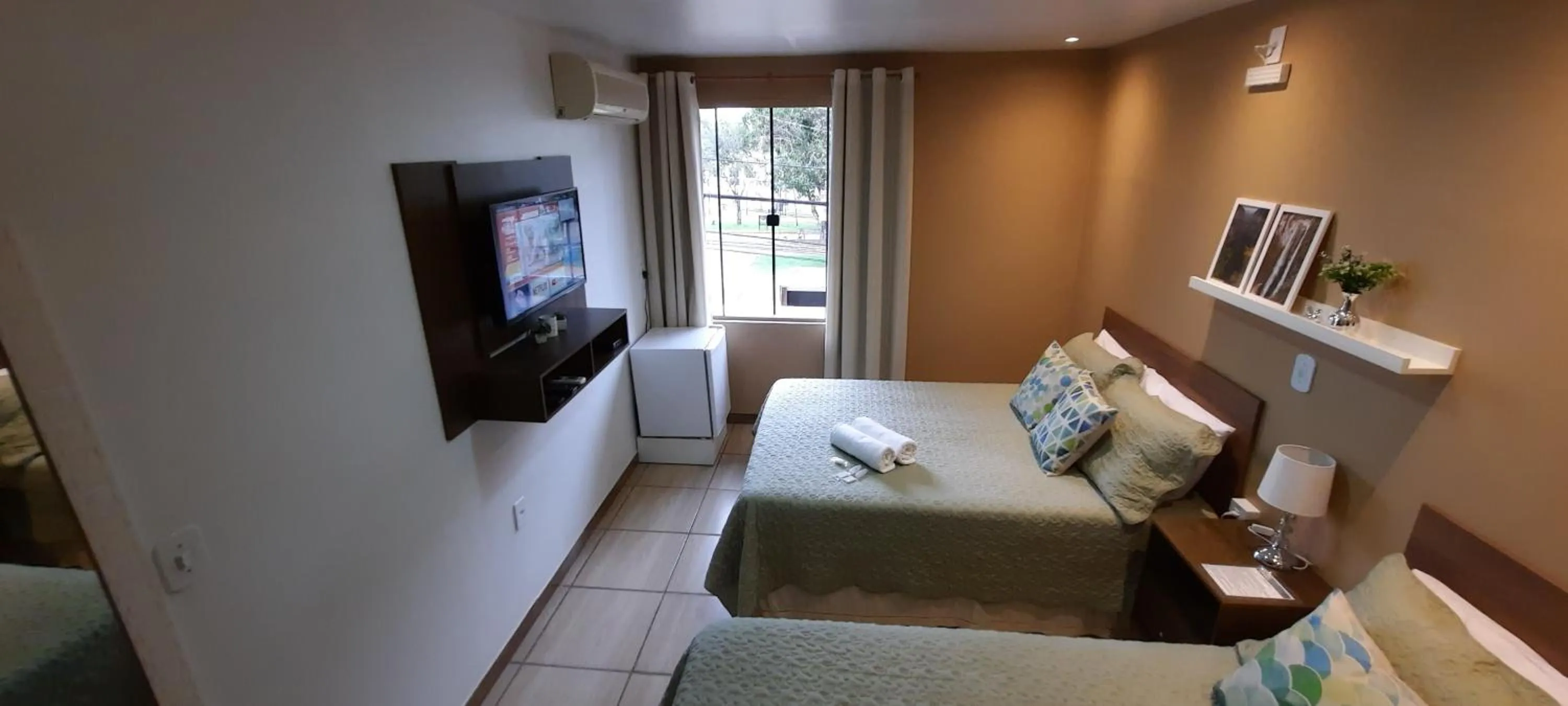 Photo of the whole room in Pousada Vó Celina