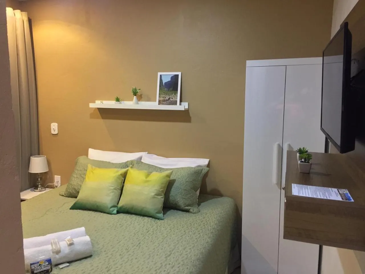 TV and multimedia, Bed in Pousada Vó Celina