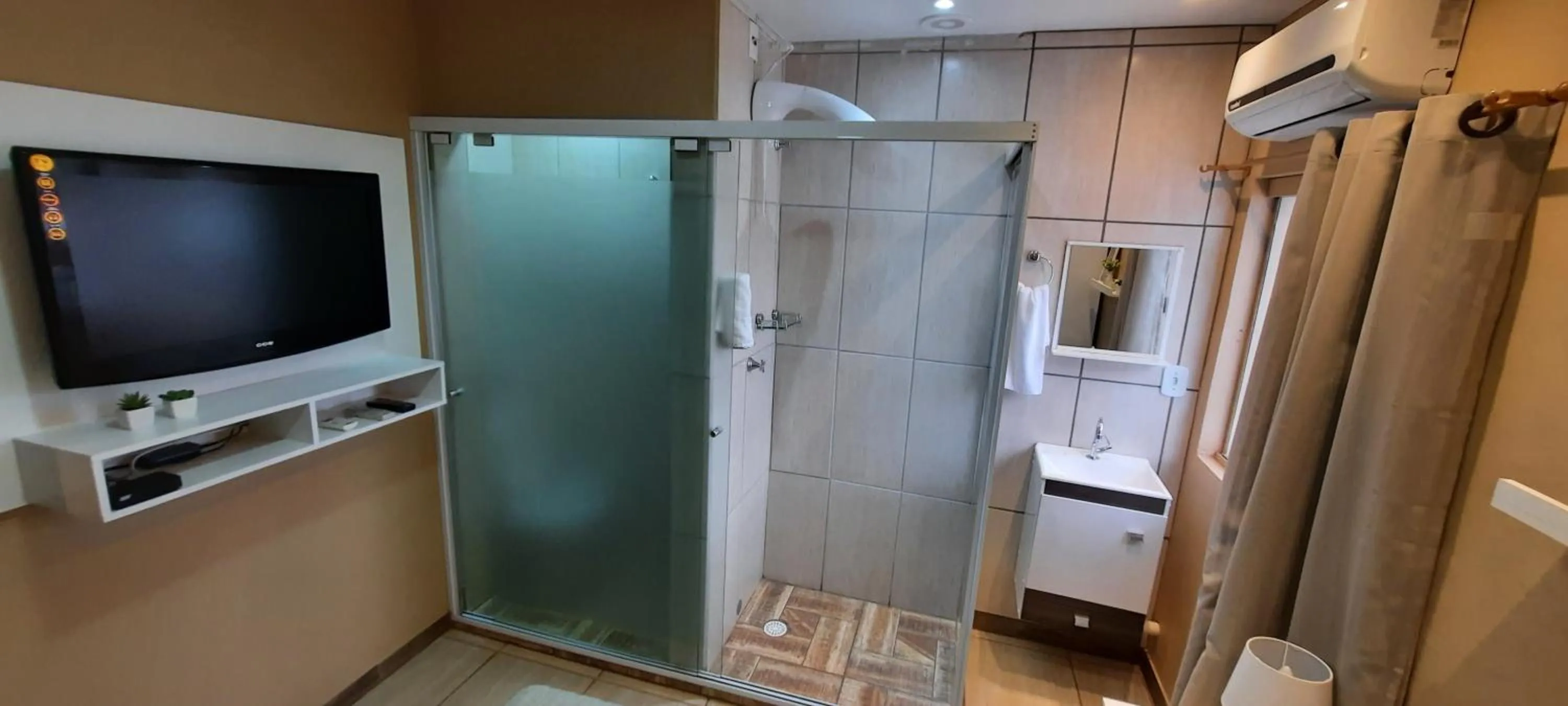 Bathroom in Pousada Vó Celina