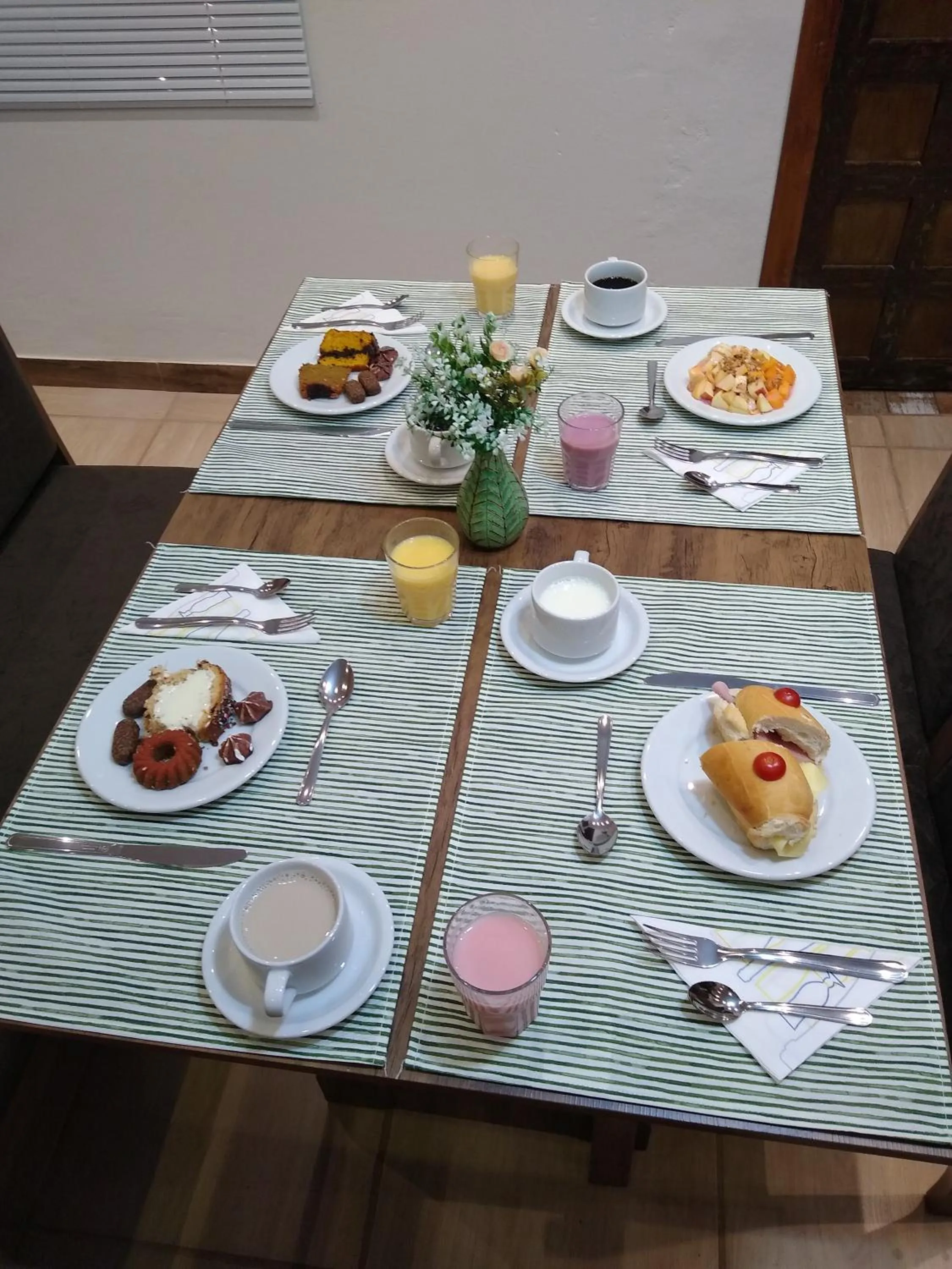 Breakfast in Pousada Vó Celina