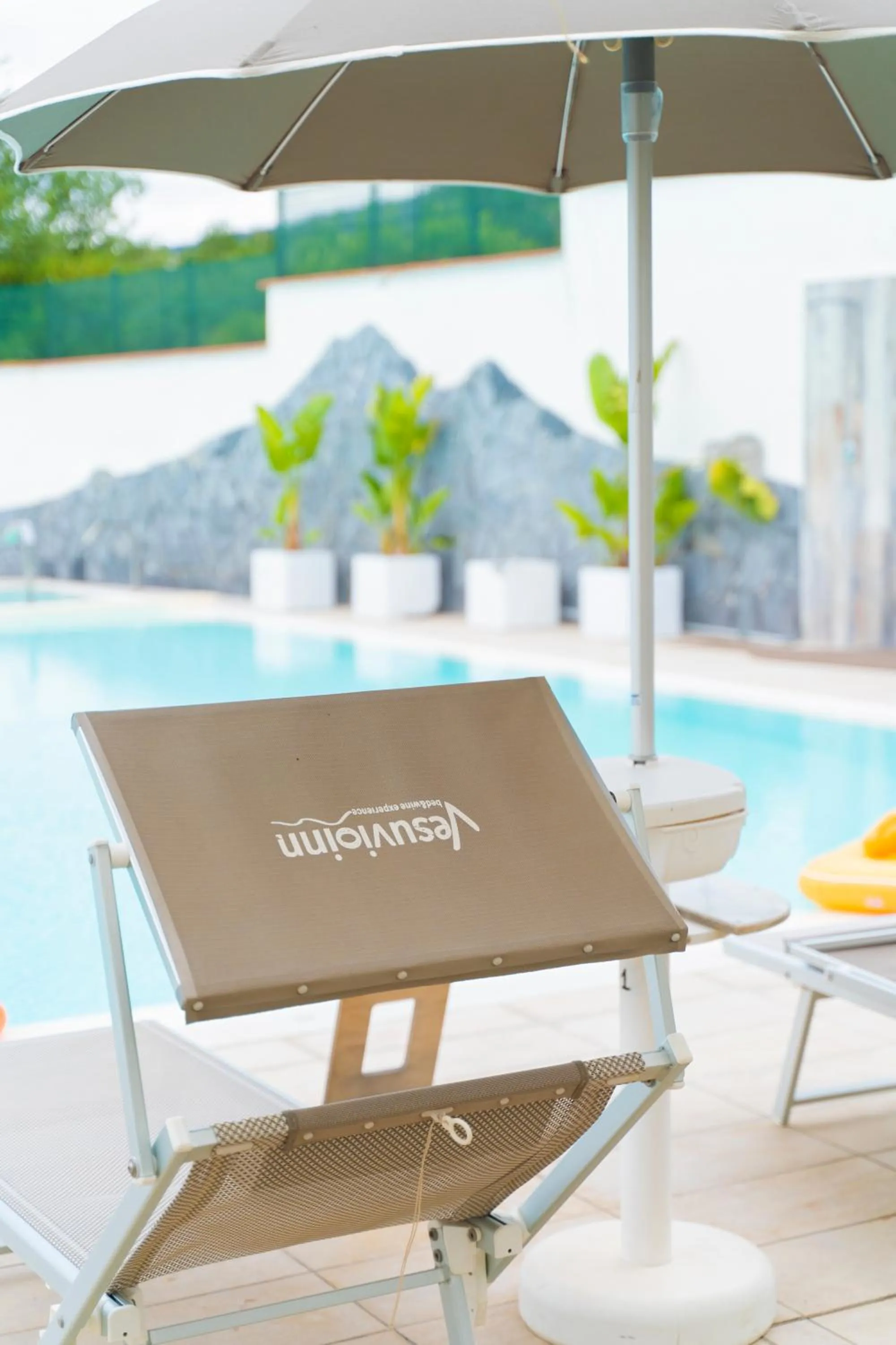 Pool view in Vesuvio Inn Bed & Wine Experience