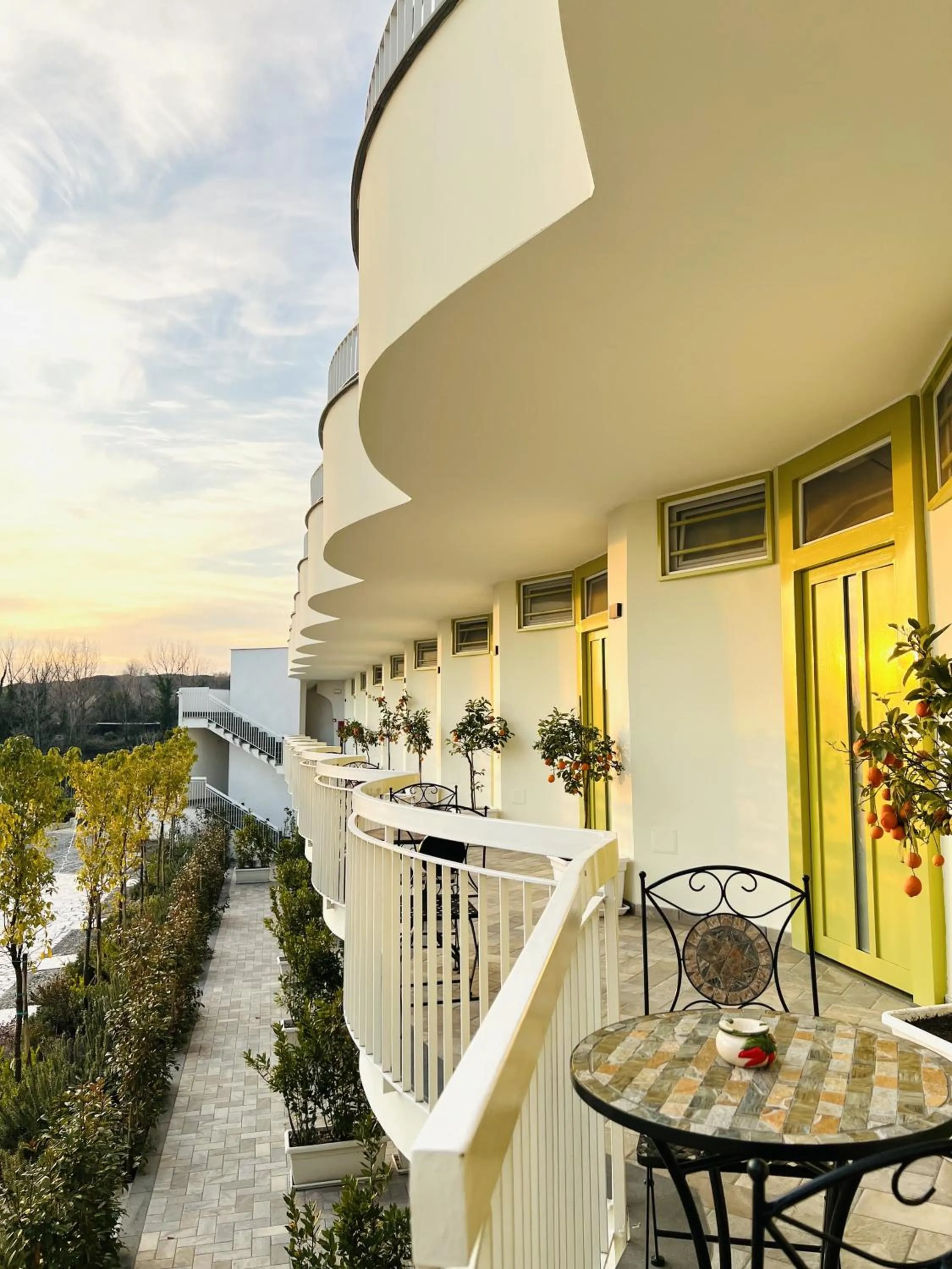 Property building in Vesuvio Inn Bed & Wine Experience