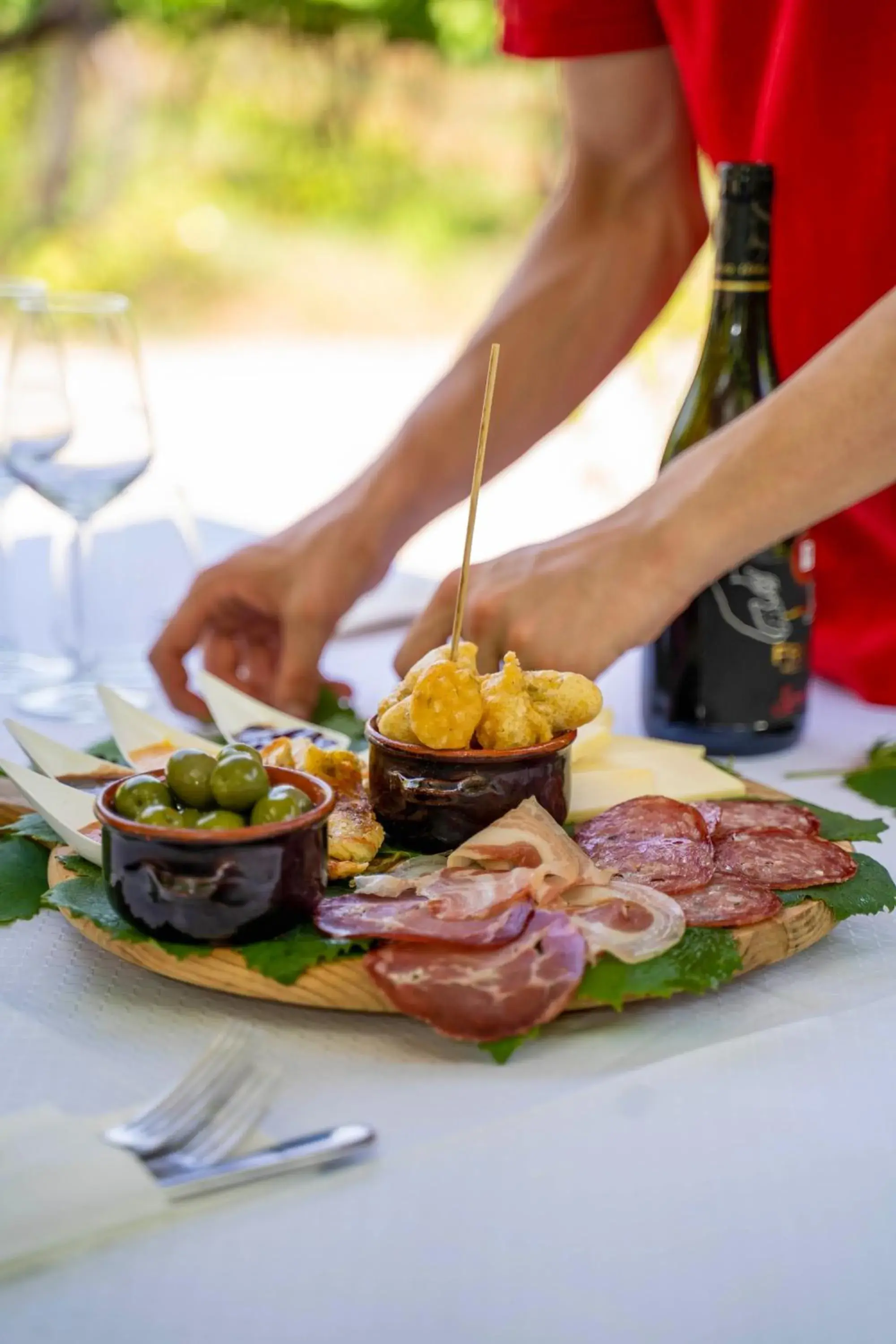 Food in Vesuvio Inn Bed & Wine Experience Food in Vesuvio Inn Bed & Wine Experience