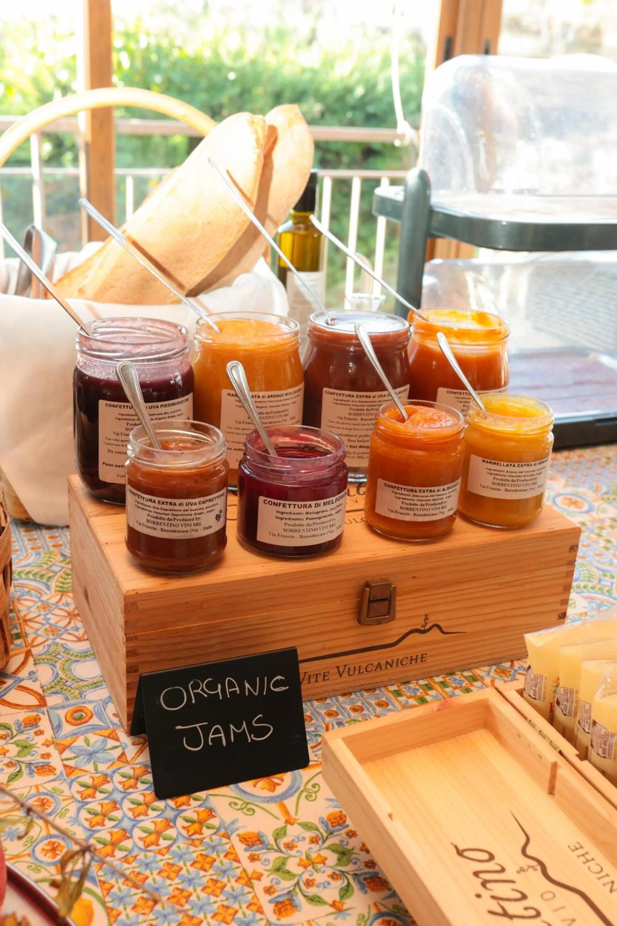 Food close-up in Vesuvio Inn Bed & Wine Experience