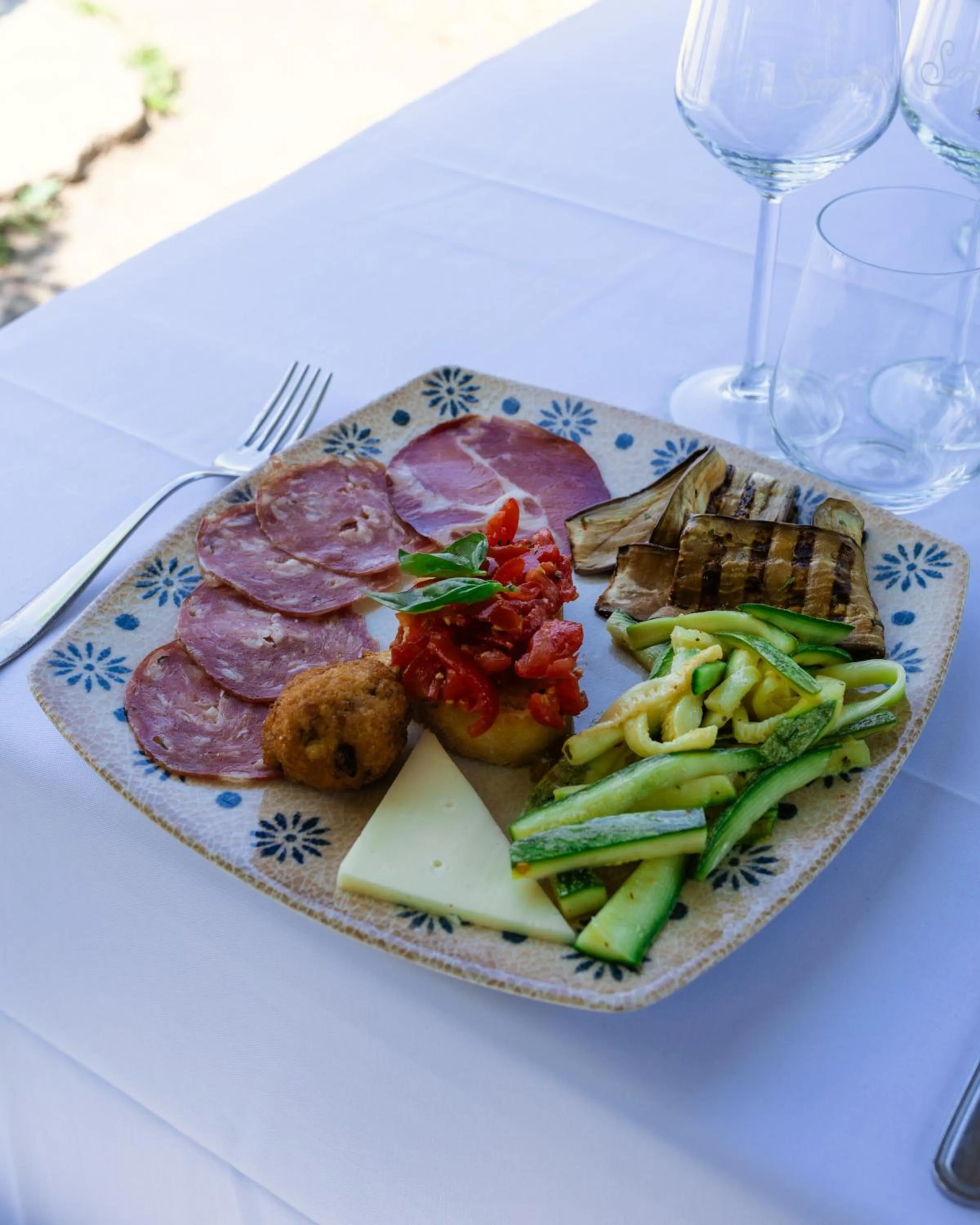 Food in Vesuvio Inn Bed & Wine Experience