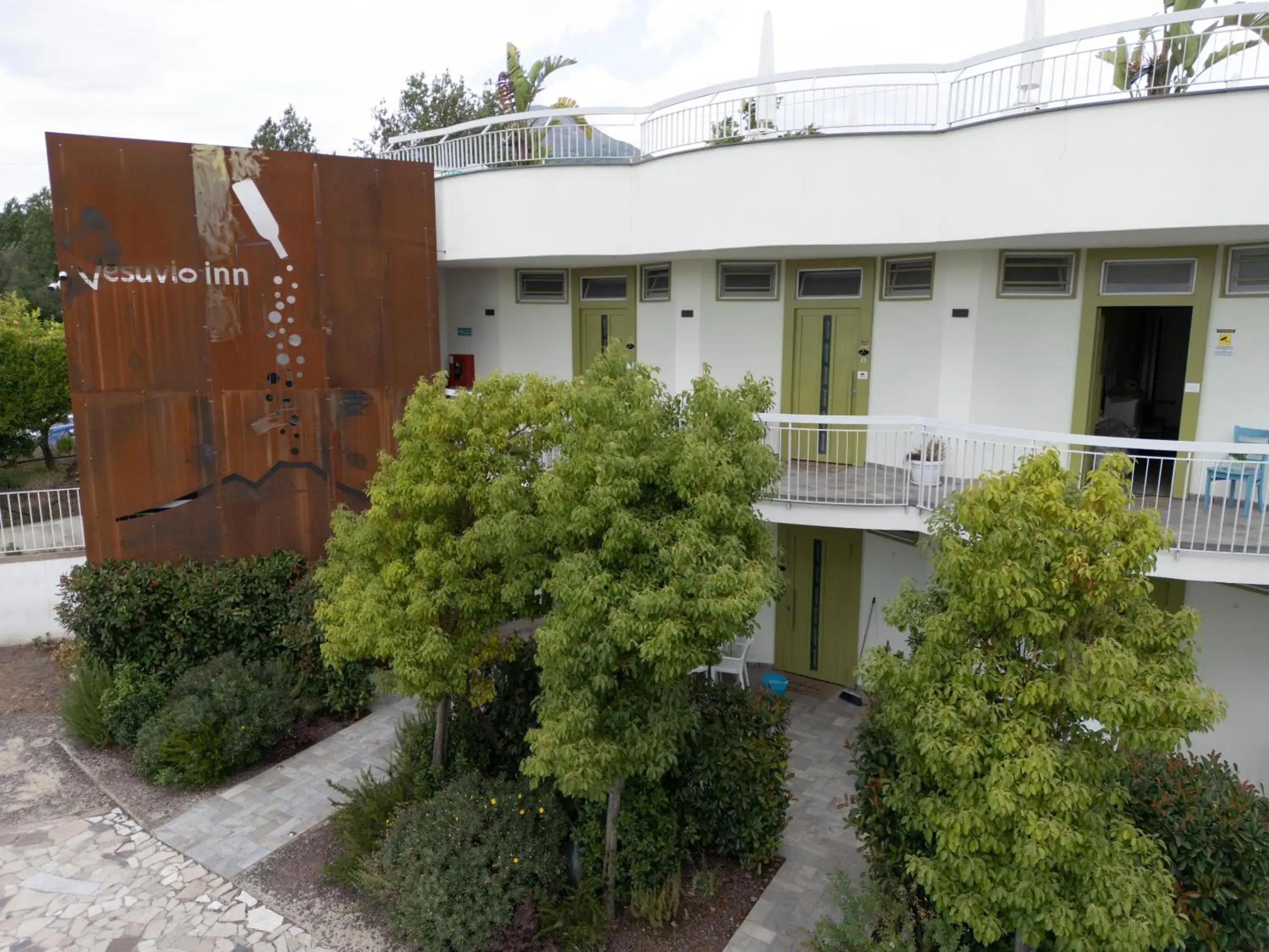 Property building in Vesuvio Inn Bed & Wine Experience Property building in Vesuvio Inn Bed & Wine Experience