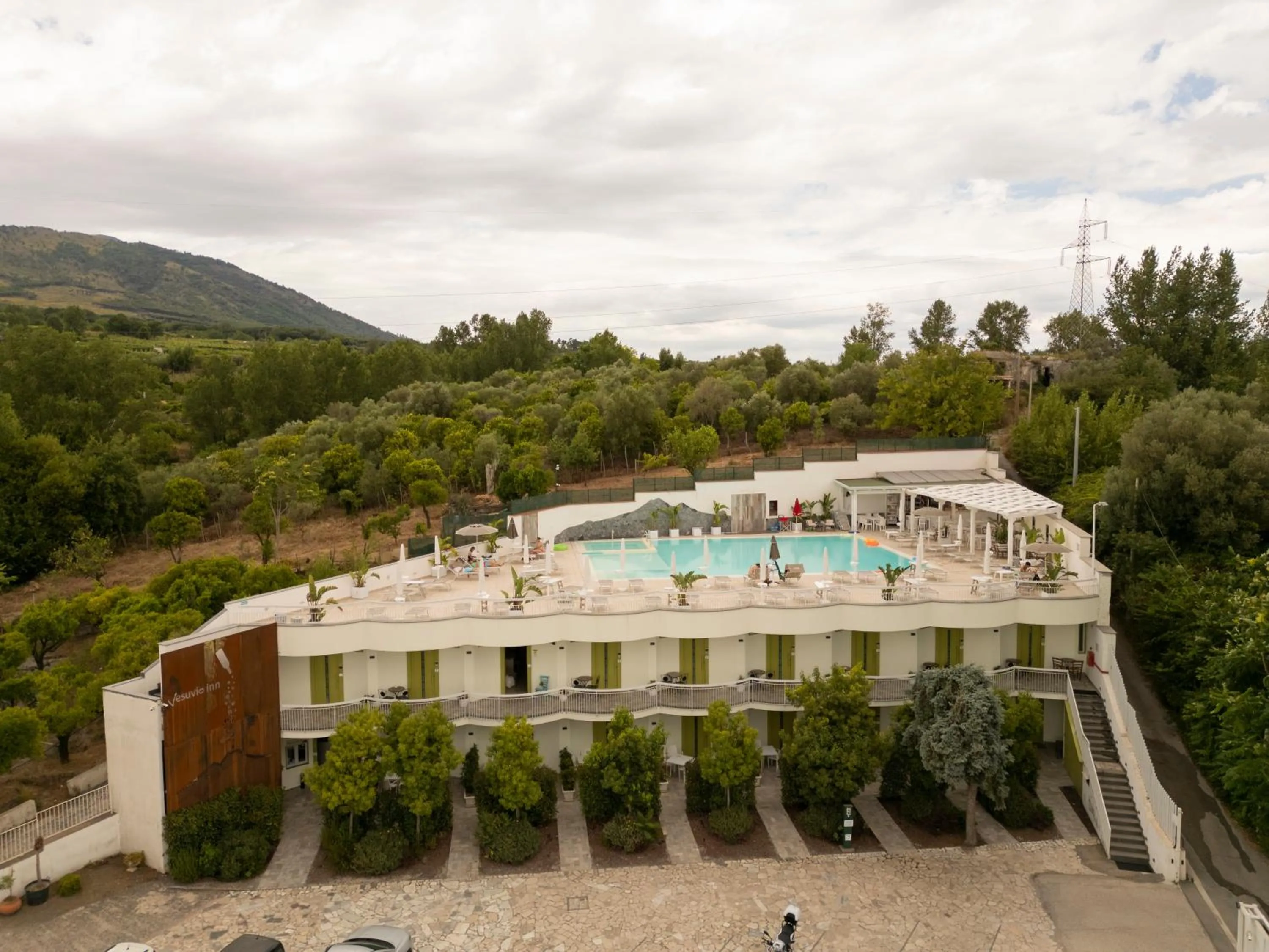 Property building in Vesuvio Inn Bed & Wine Experience