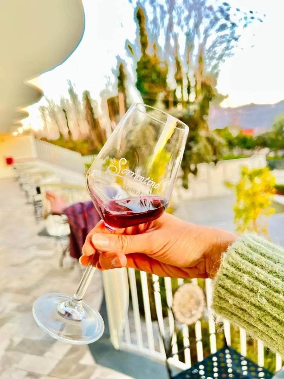 Balcony/Terrace in Vesuvio Inn Bed & Wine Experience
