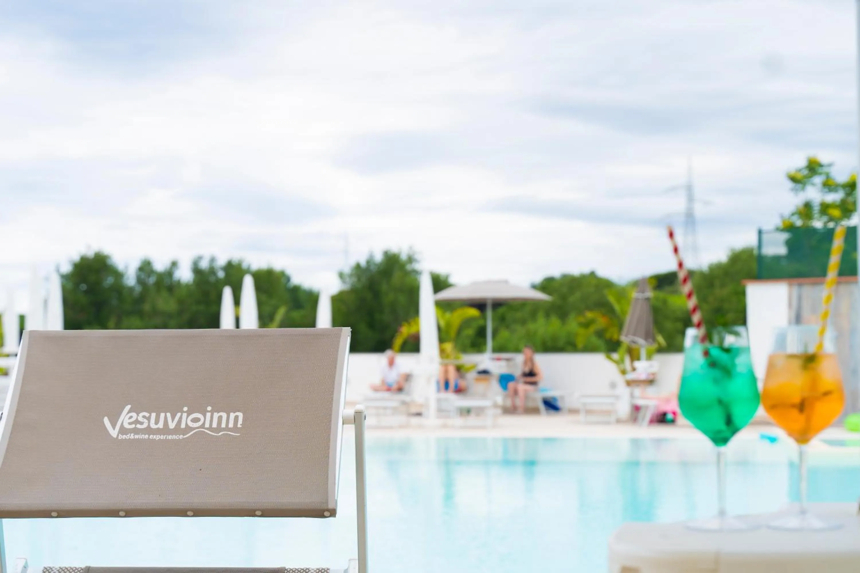 Pool view in Vesuvio Inn Bed & Wine Experience