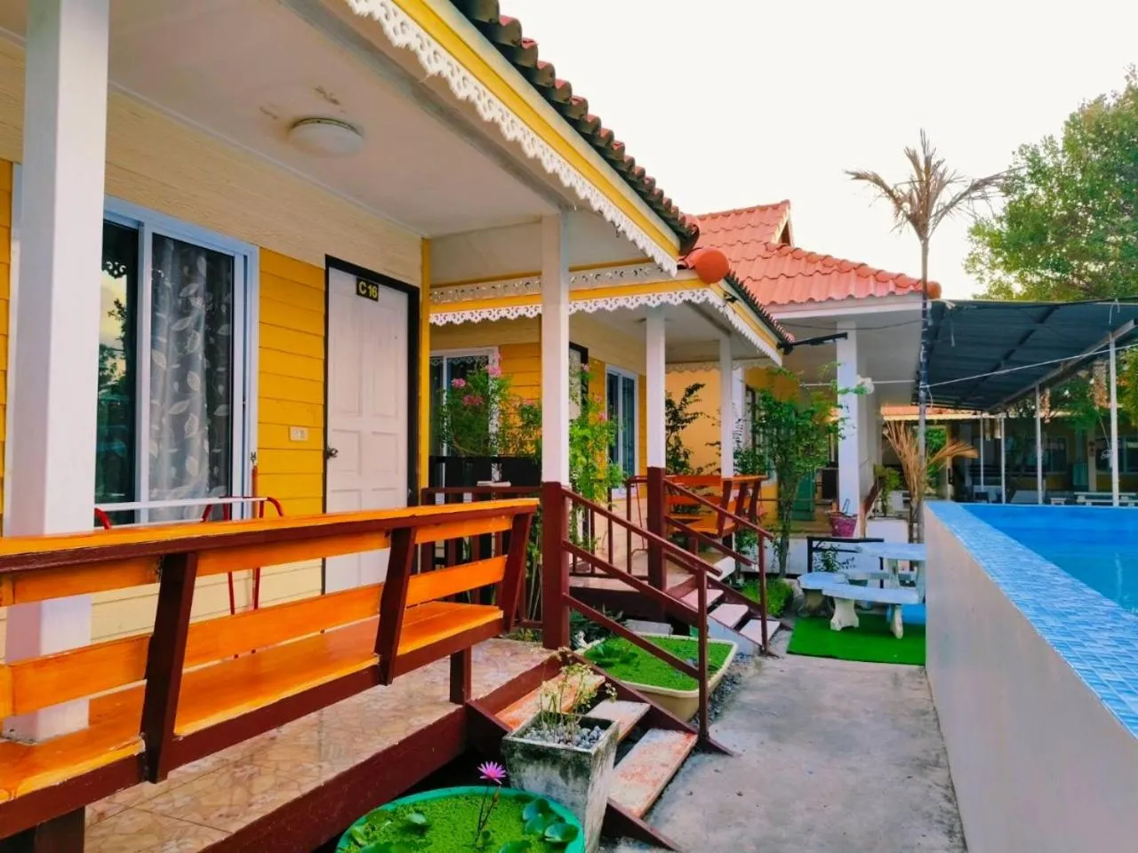 Property building in Pooma Resort