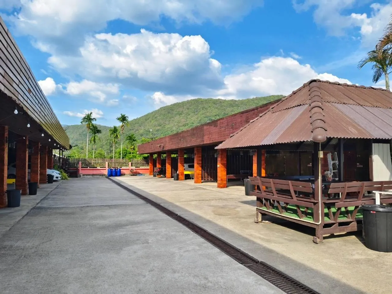 Natural landscape in Pooma Resort