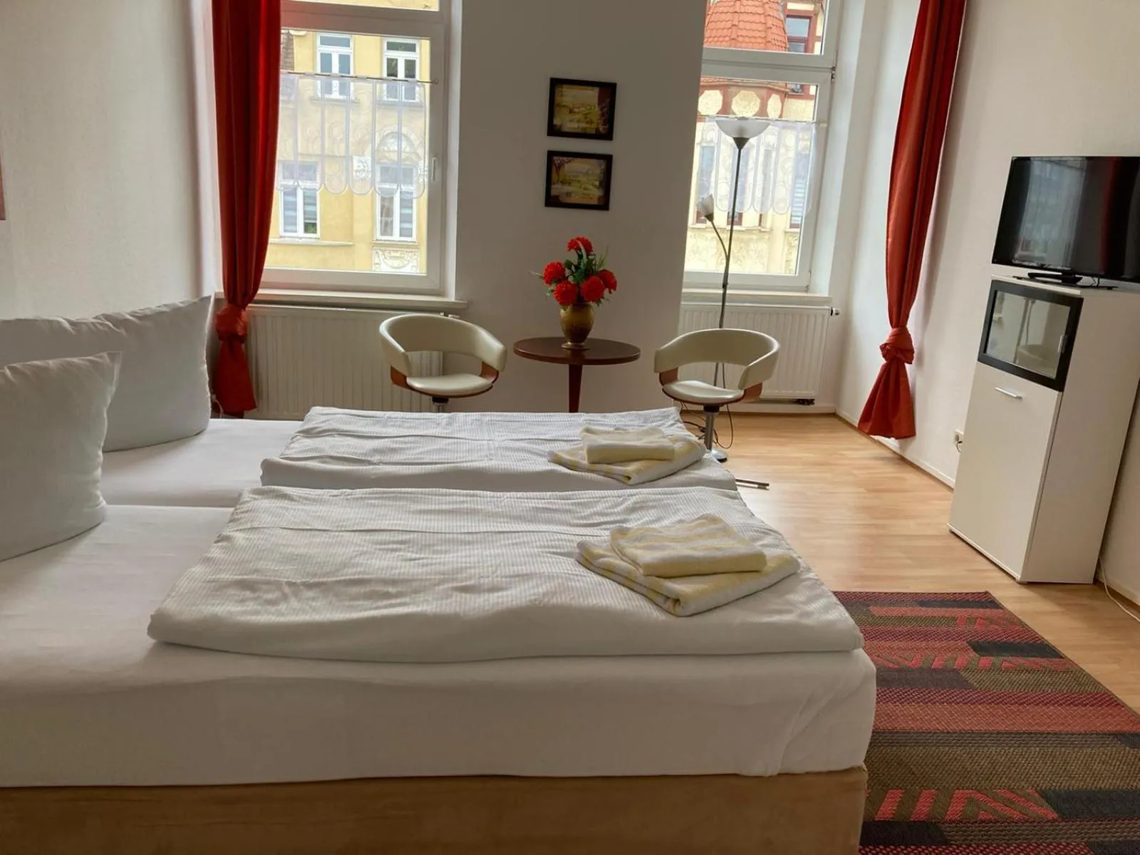 Bedroom, Bed in Mabri Apartments Plauen