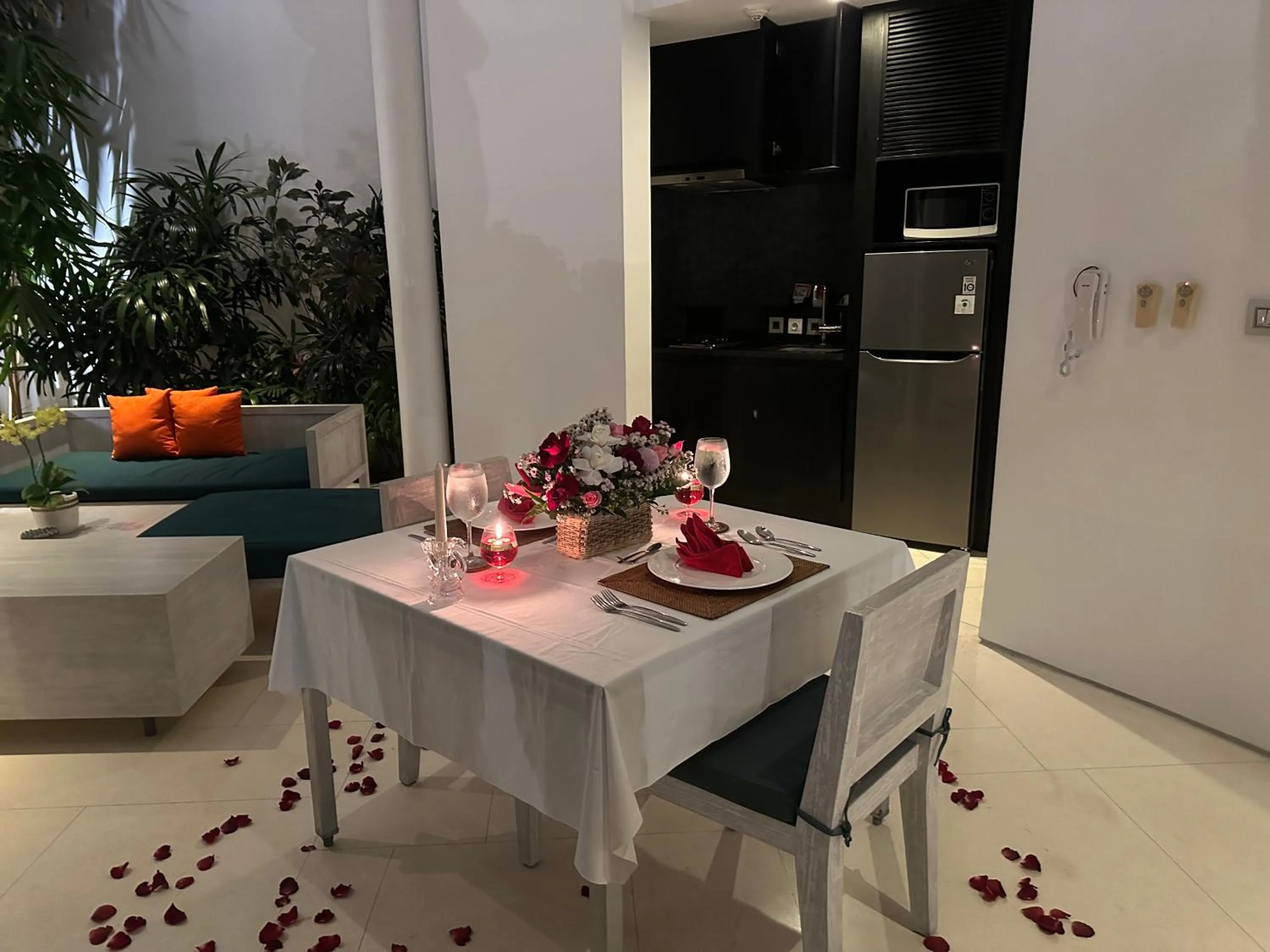 Living room in Taman Mesari Luxury Villas-Seminyak