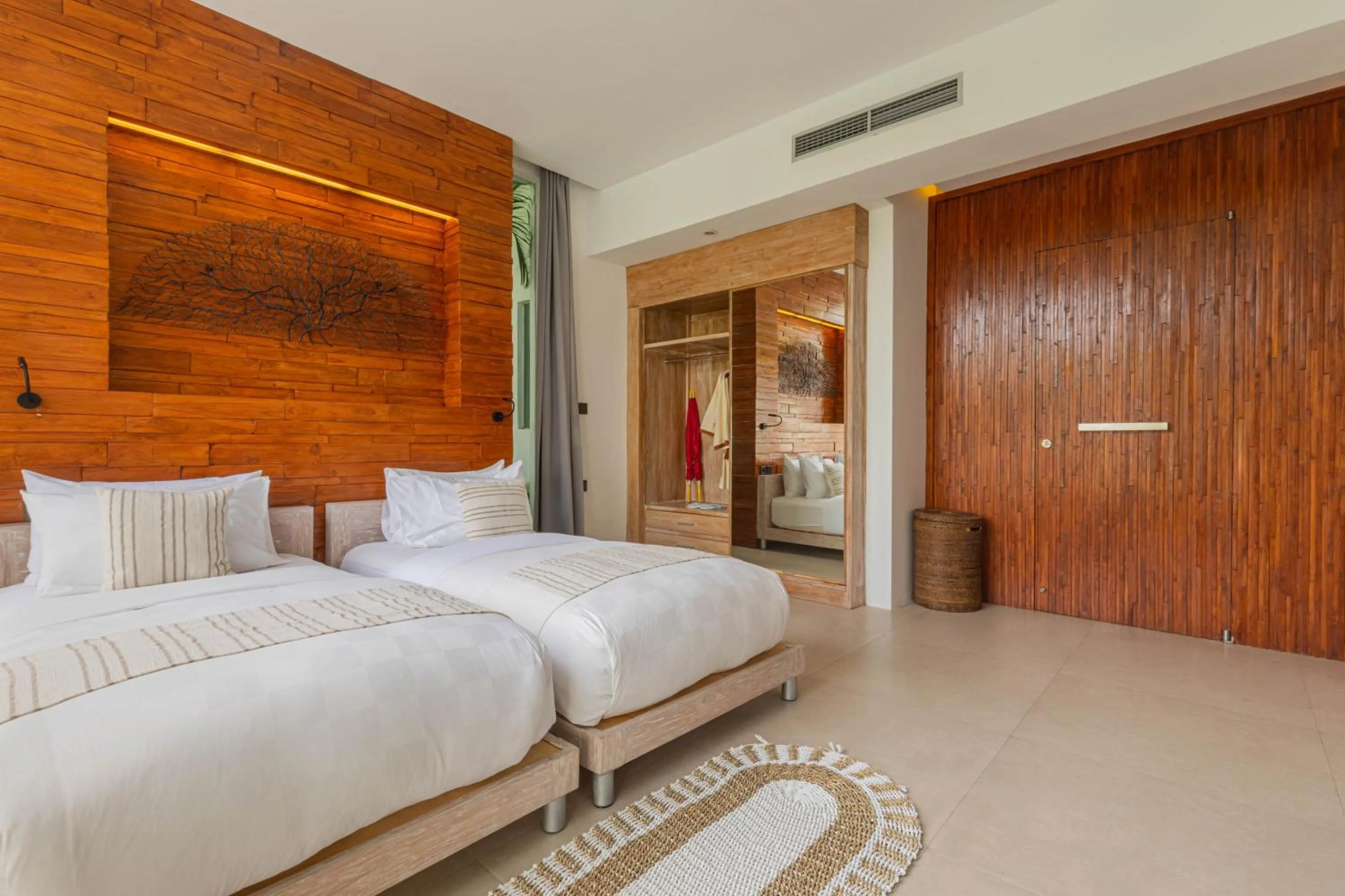 Bed in Taman Mesari Luxury Villas-Seminyak