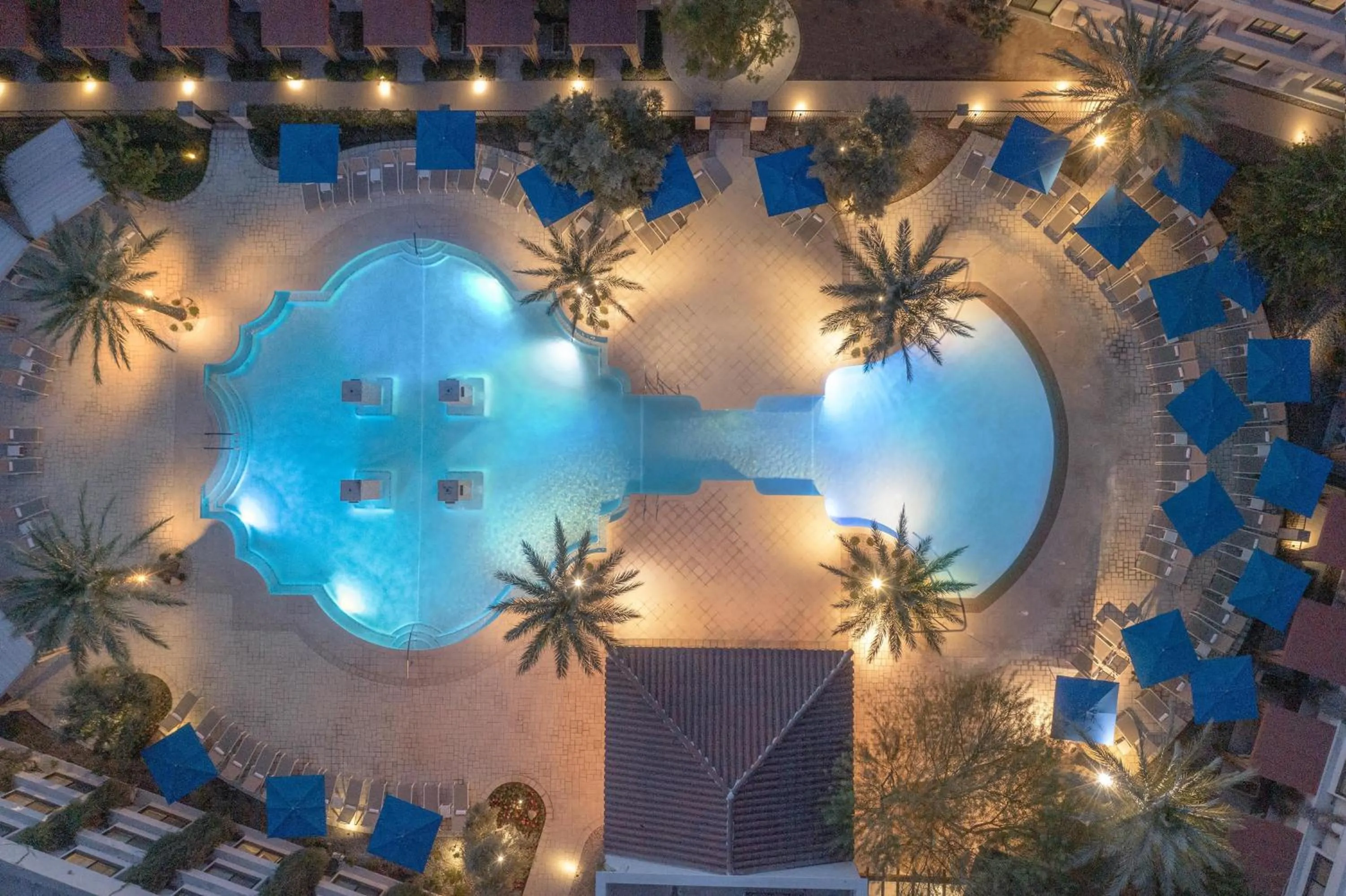Pool view in The Scottsdale Resort & Spa, Curio Collection by Hilton