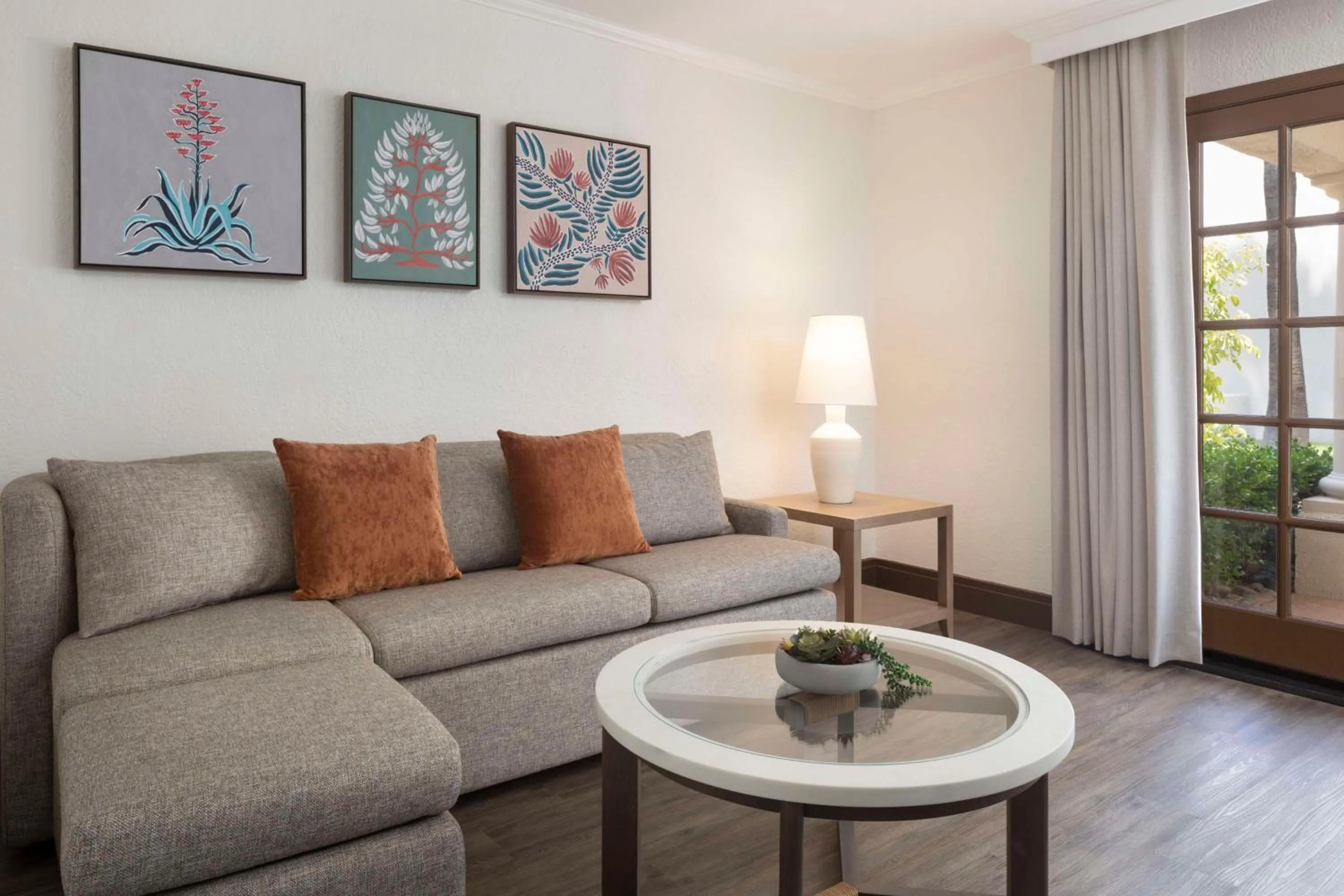 Living room in The Scottsdale Resort & Spa, Curio Collection by Hilton