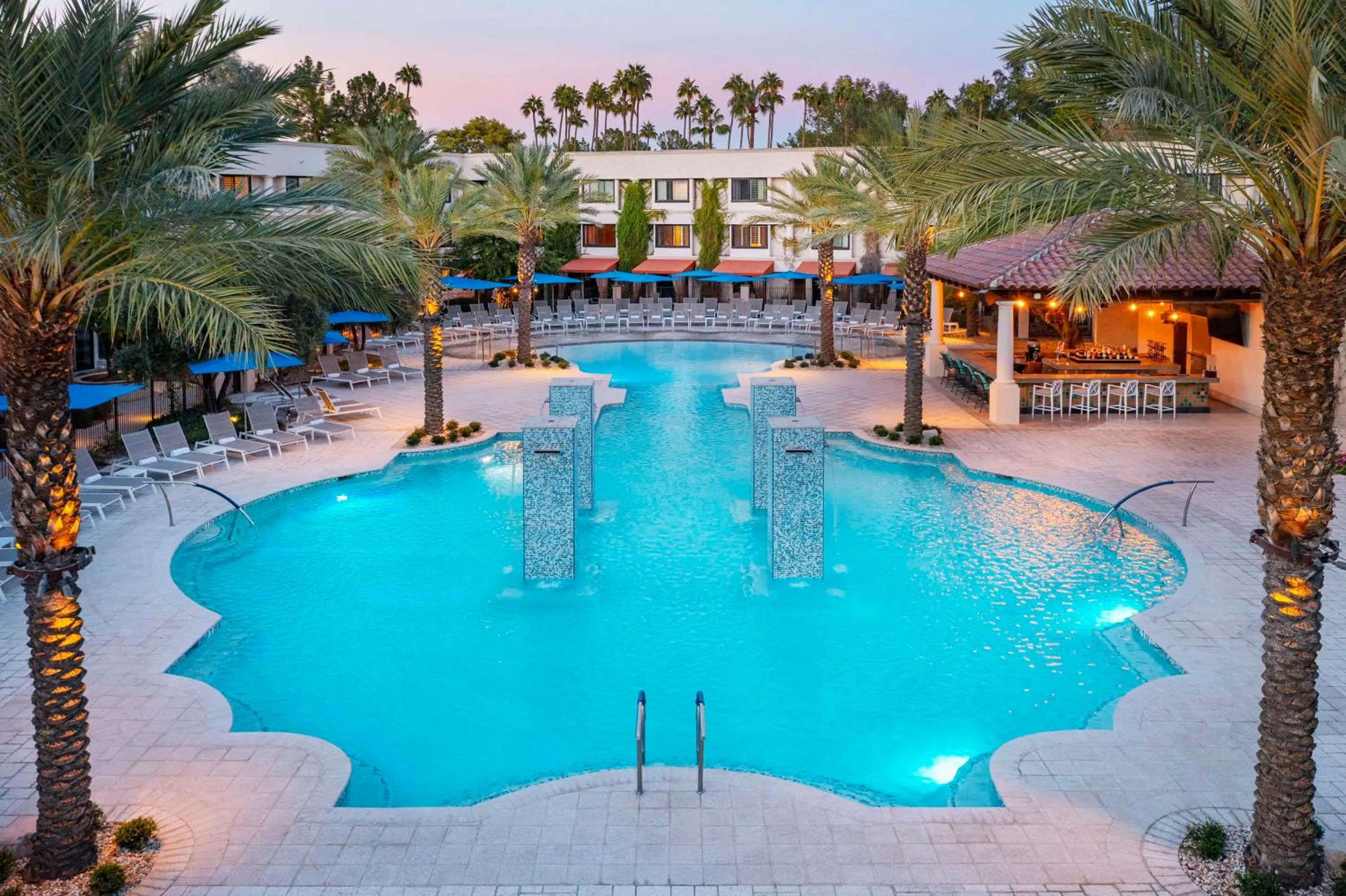 Pool view in The Scottsdale Resort & Spa, Curio Collection by Hilton