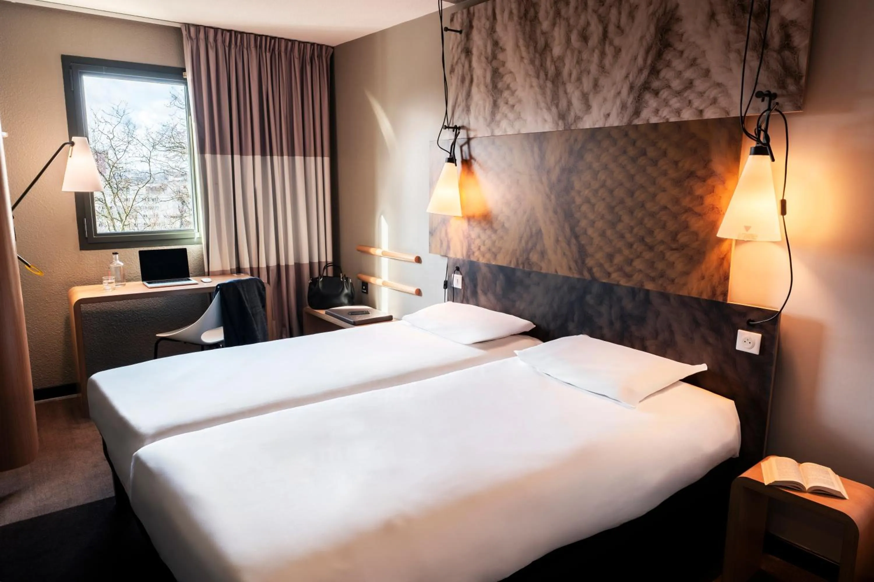 Bed in ibis Rouen Centre Champ de Mars