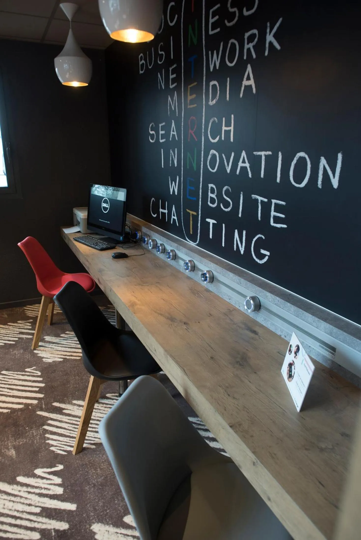 Lobby or reception in ibis Rouen Centre Champ de Mars