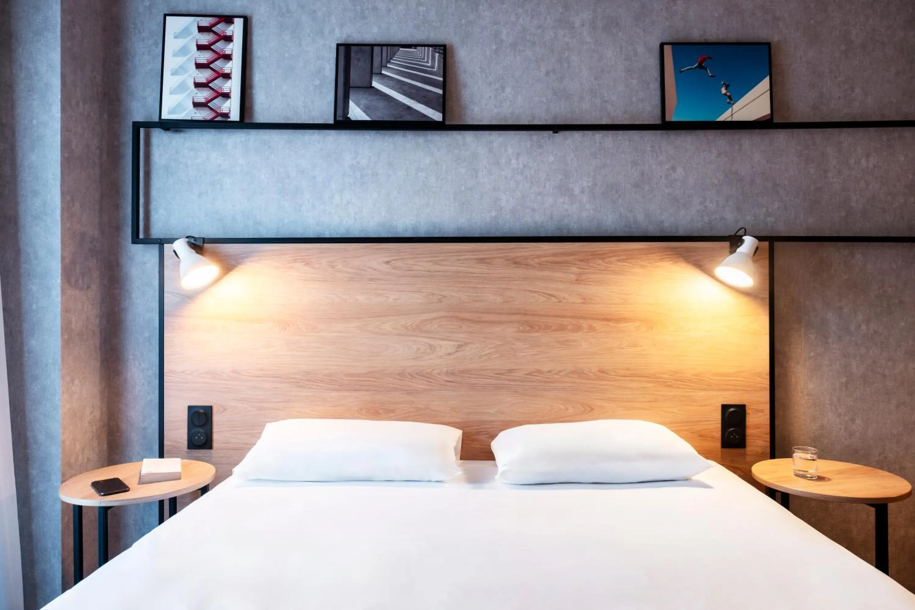 Bed in ibis Rouen Centre Champ de Mars