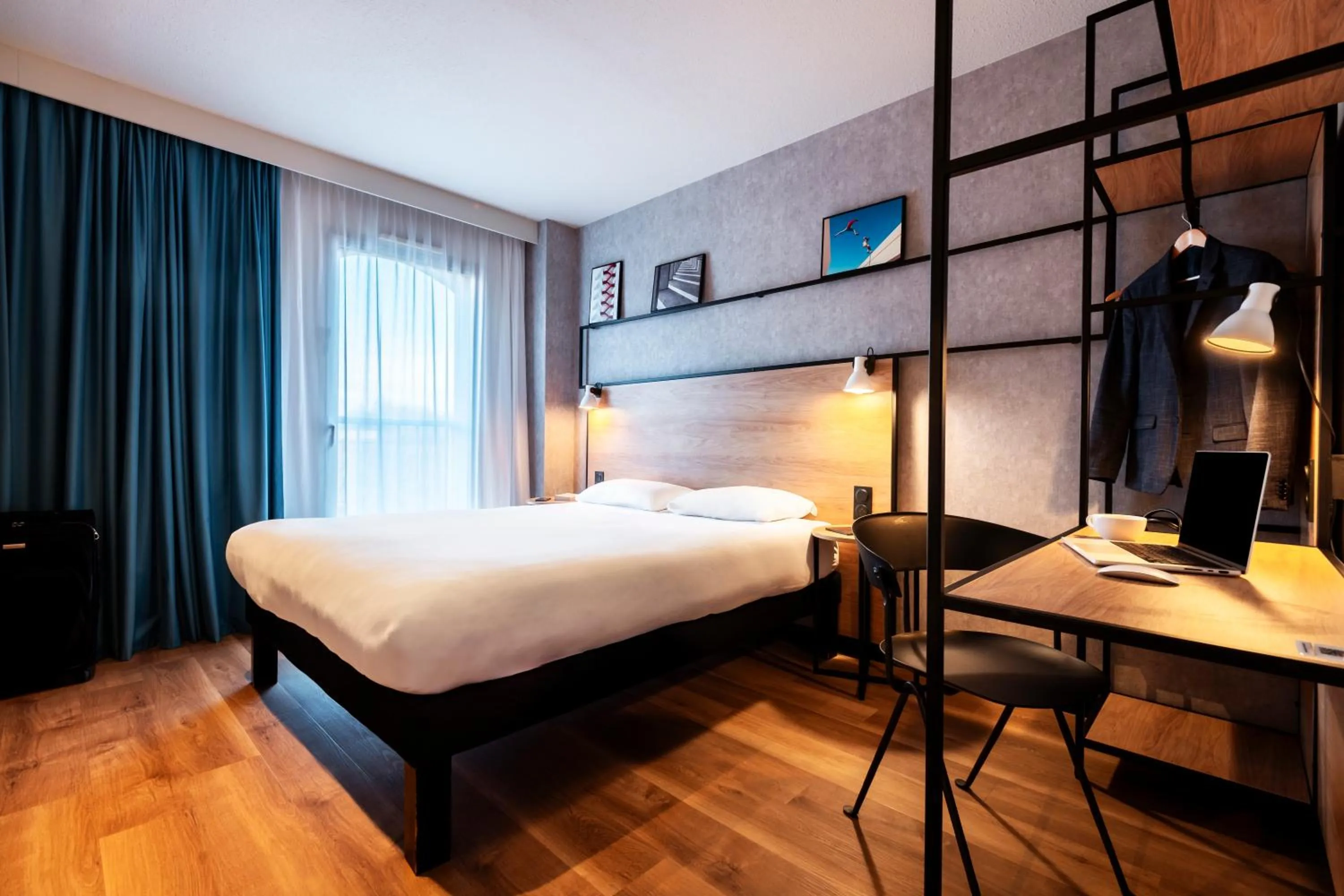 Bed in ibis Rouen Centre Champ de Mars