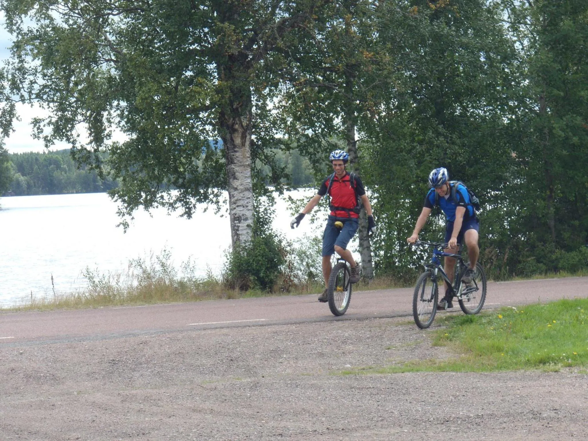 Cycling in Johannisholm Adventure