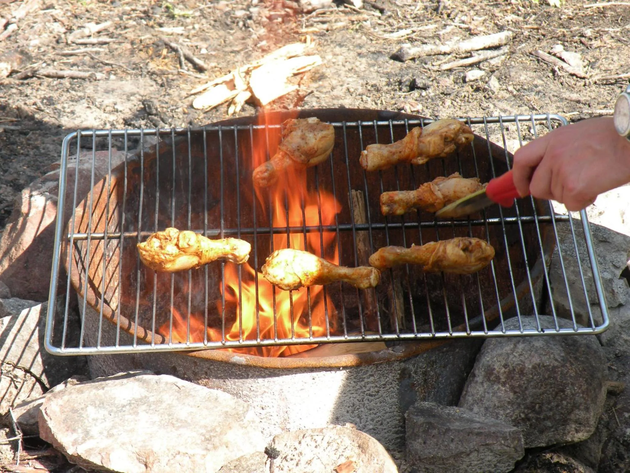 BBQ facilities in Johannisholm Adventure