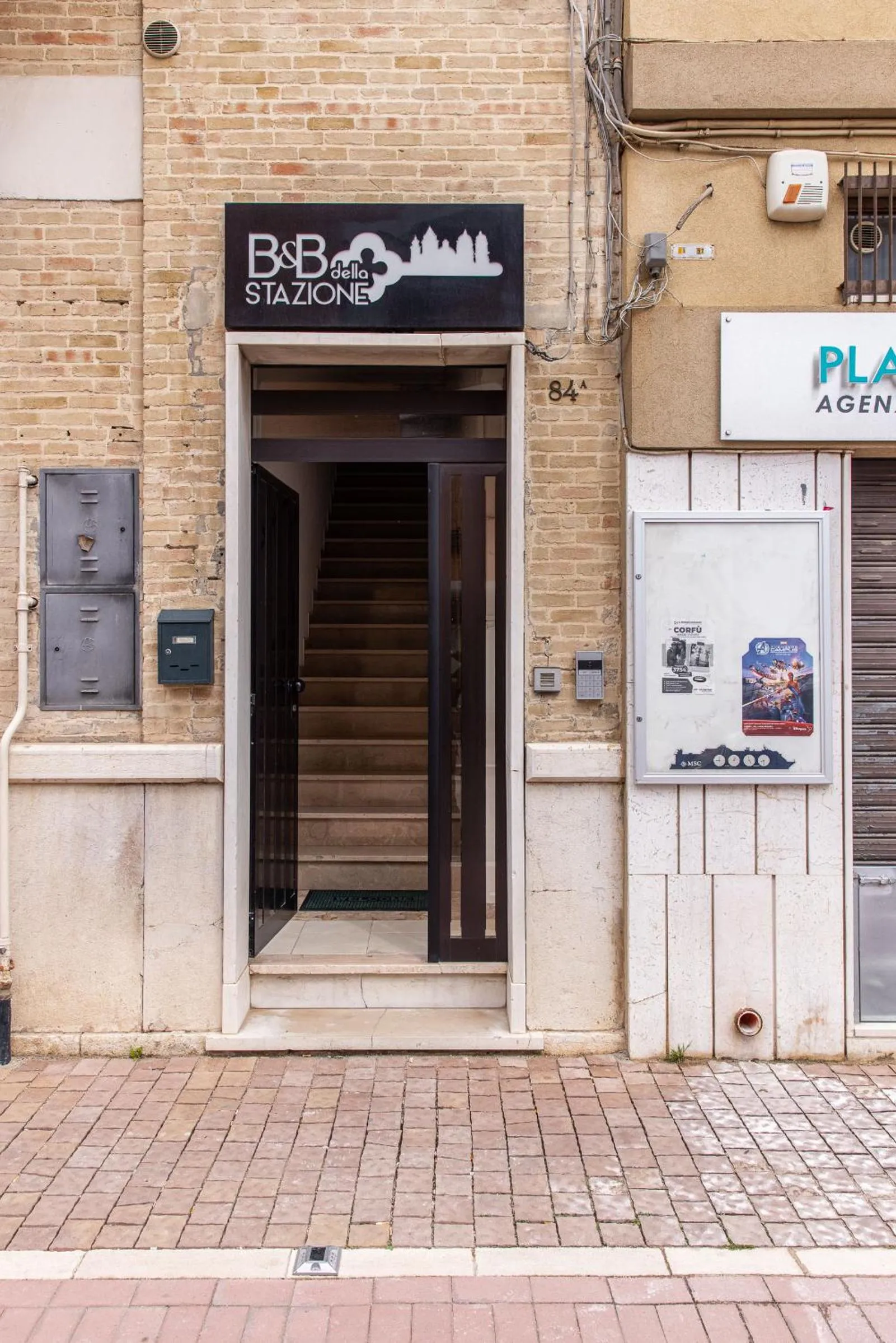 Facade/entrance in B&B della Stazione