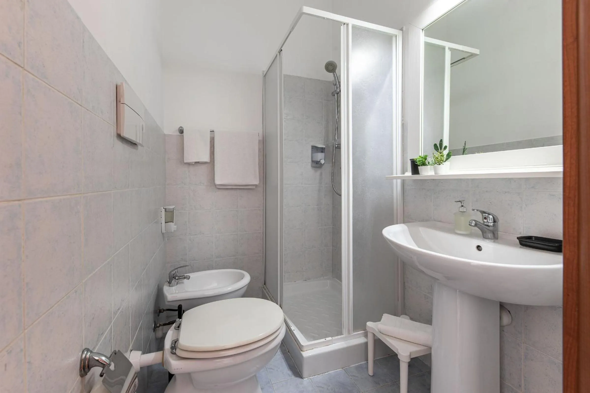 Shower in B&B della Stazione