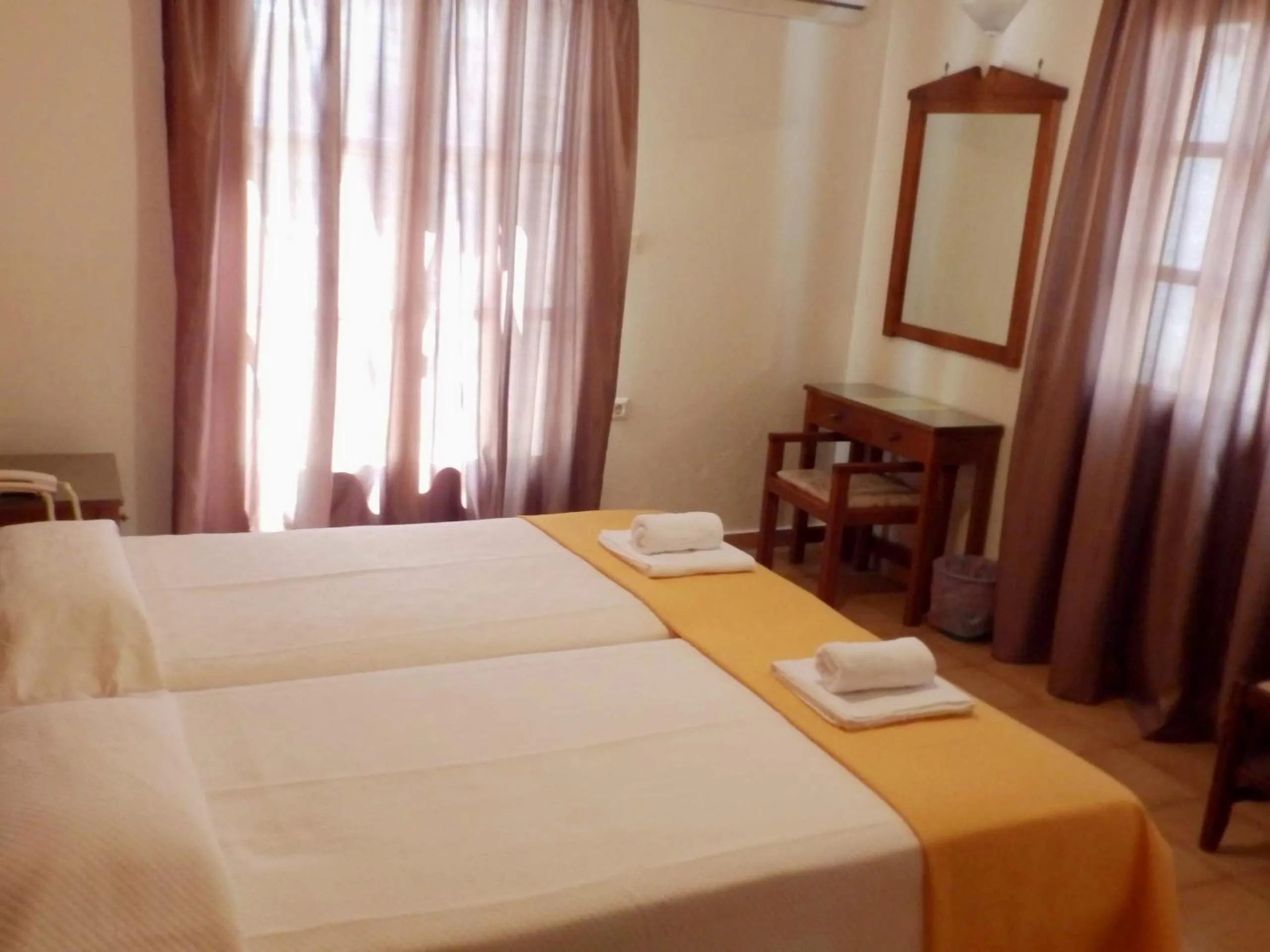 Bed in Alexandra Hotel