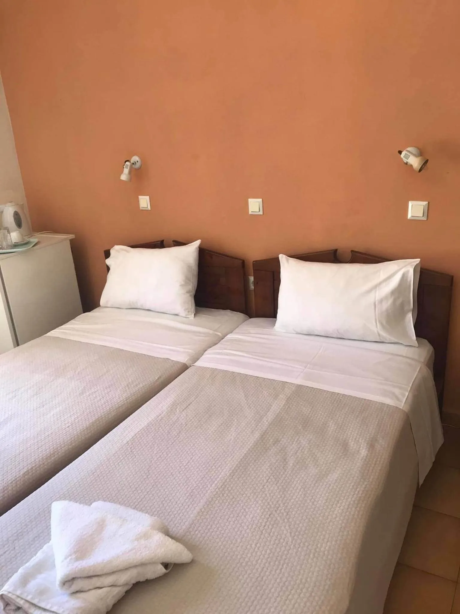 Bed in Alexandra Hotel