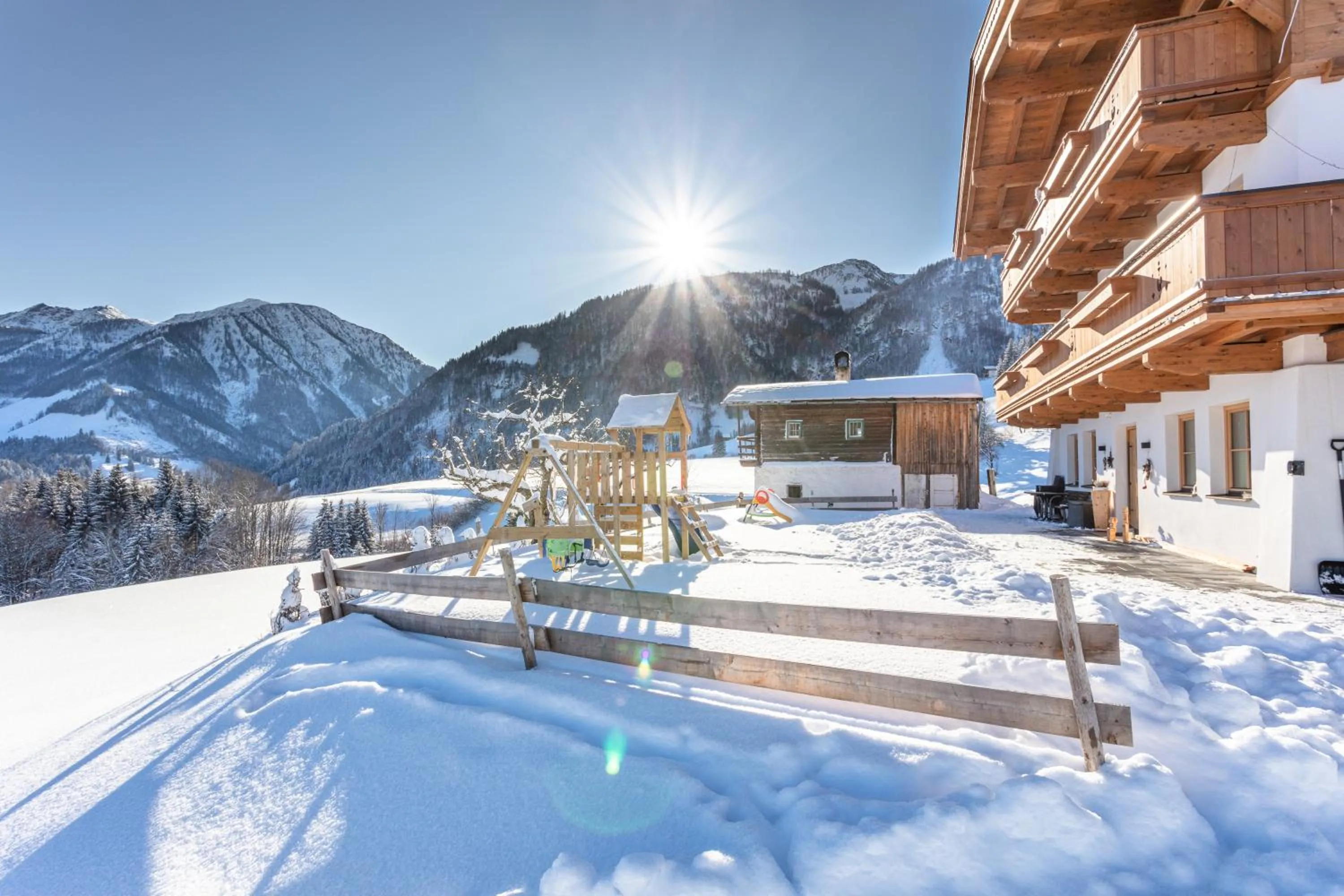 Property building in Ferienwohnungen Egg