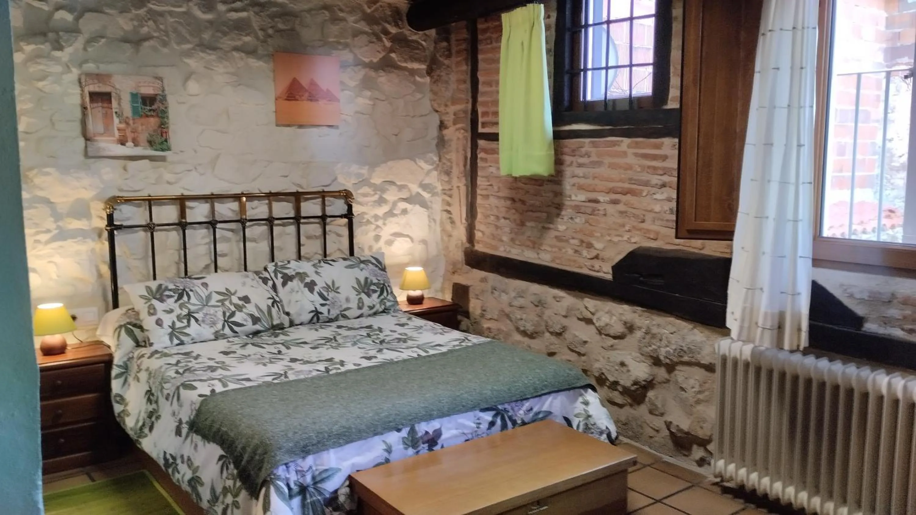 Bed in Hotel La Casa Chacinera