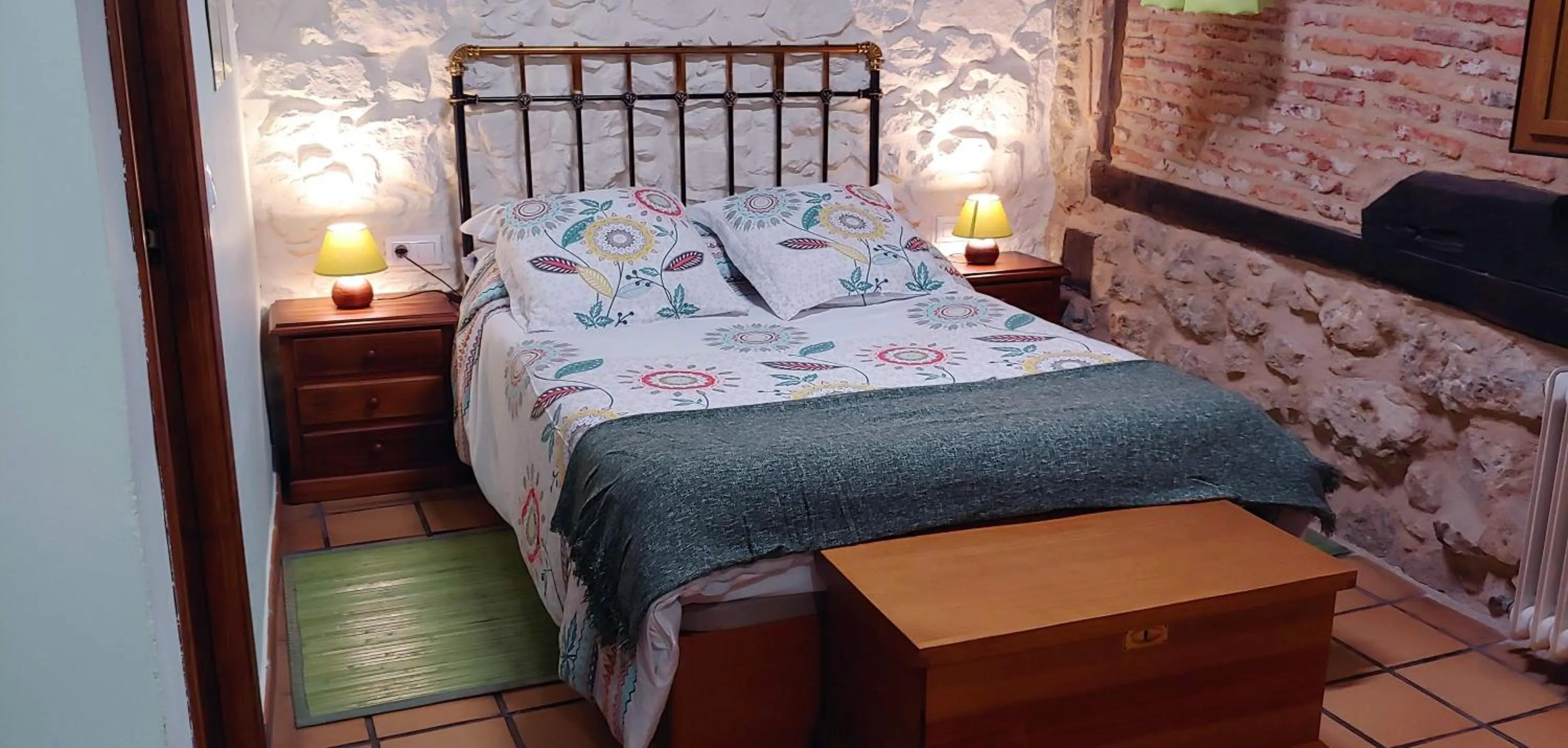 Bed in Hotel La Casa Chacinera