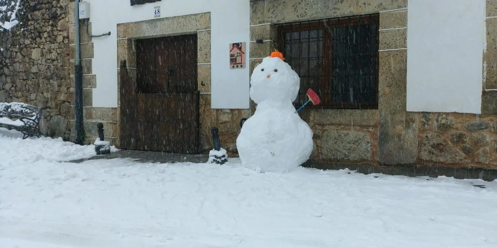 Facade/entrance in Hotel La Casa Chacinera