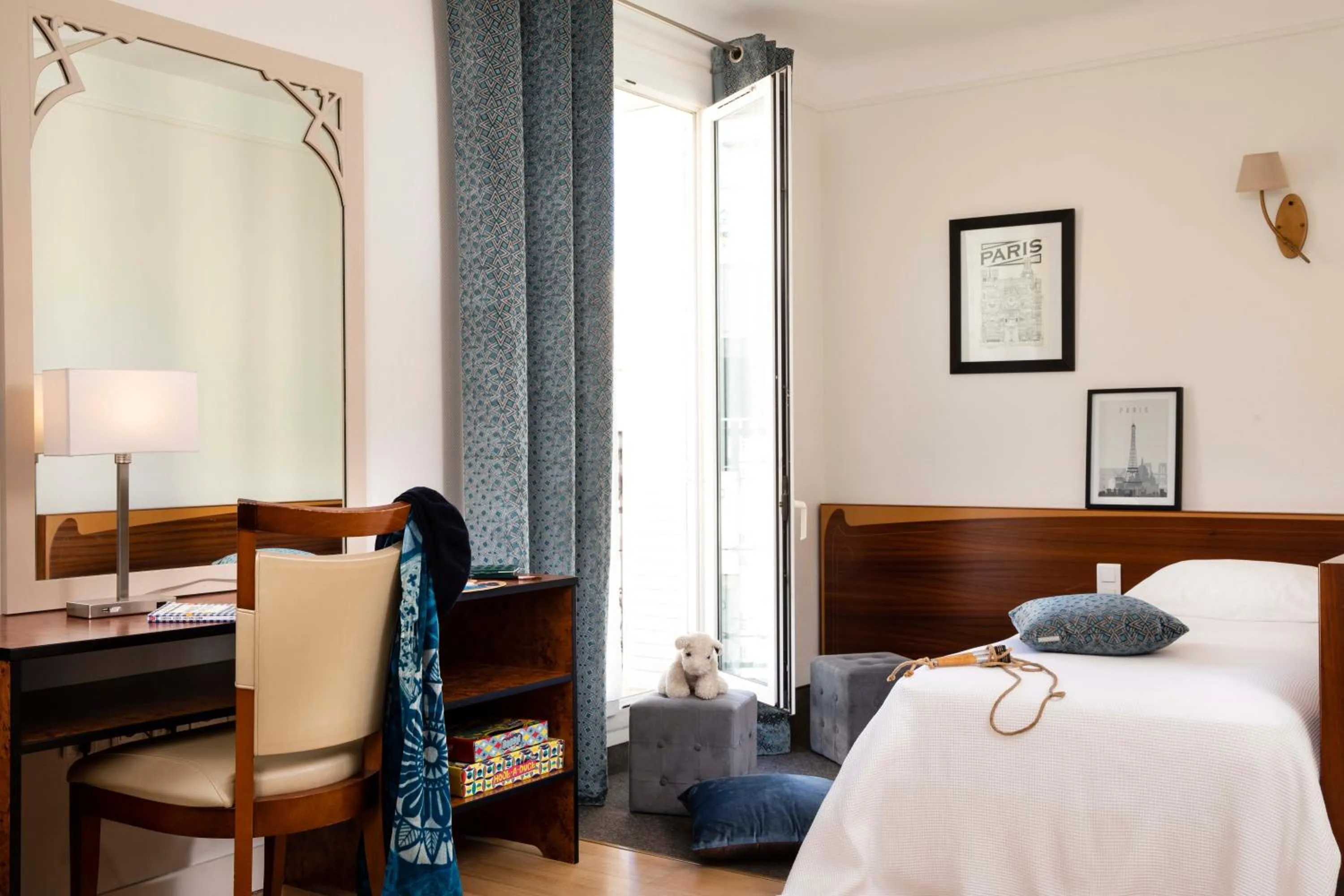 Bed in Grand Hotel des Balcons