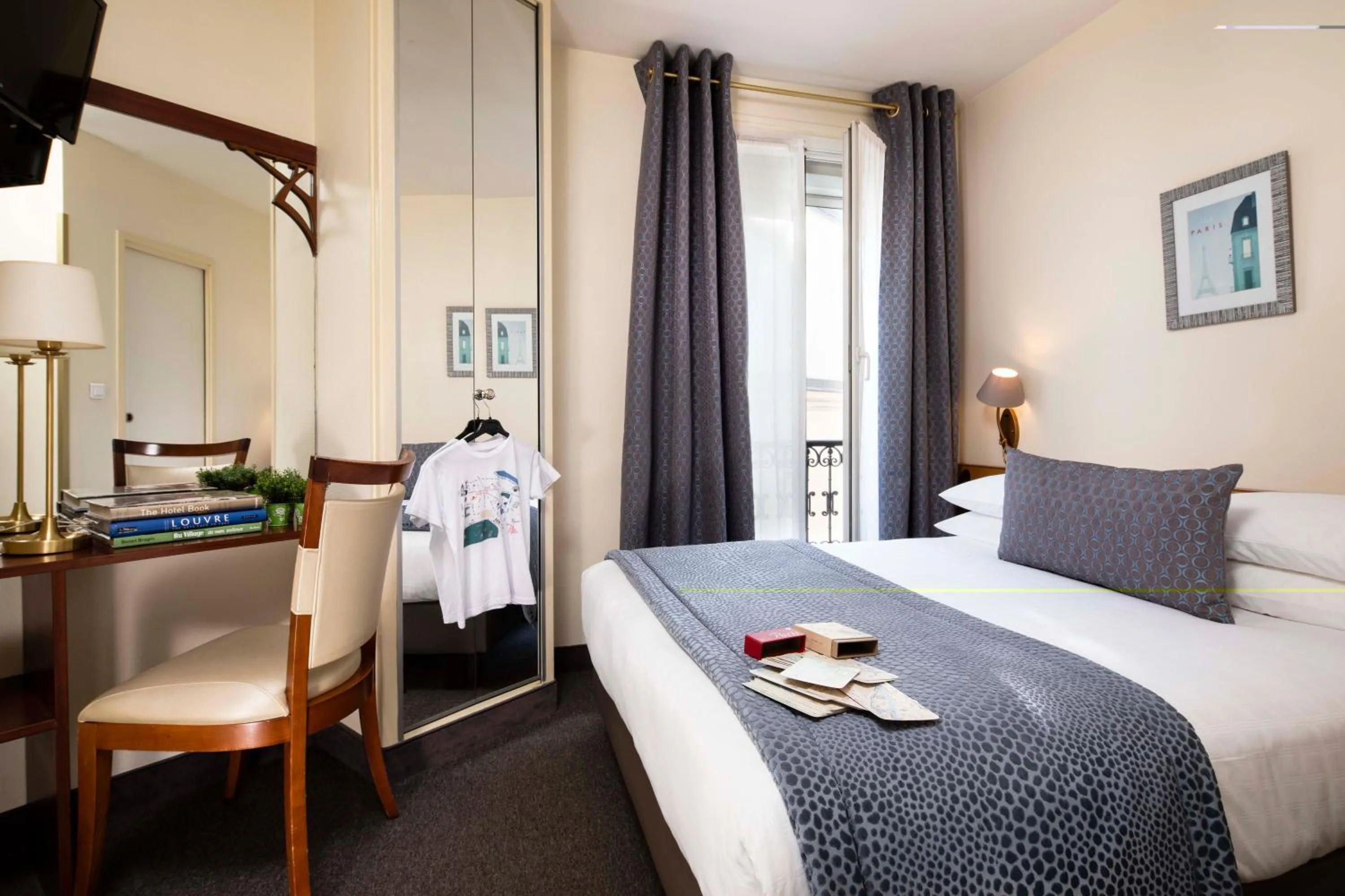 Bed in Grand Hotel des Balcons