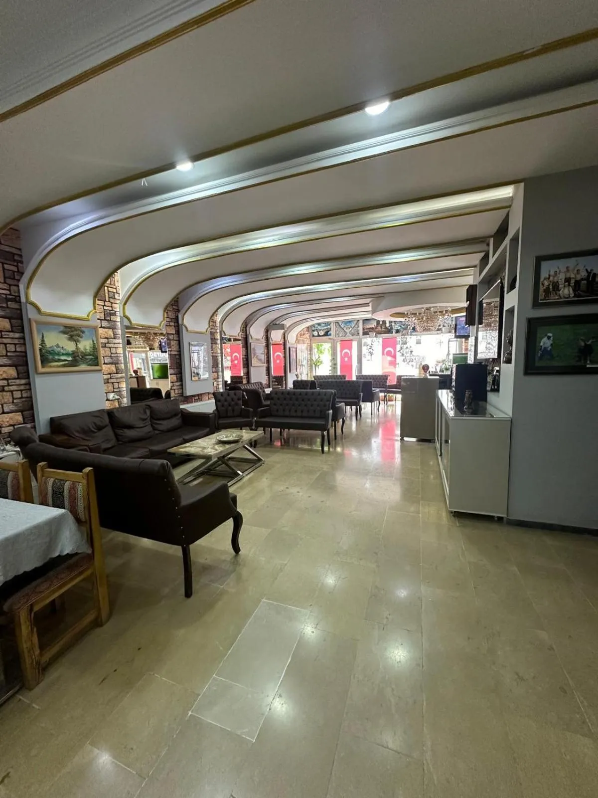 Lobby or reception in Balkan Palace Edirne