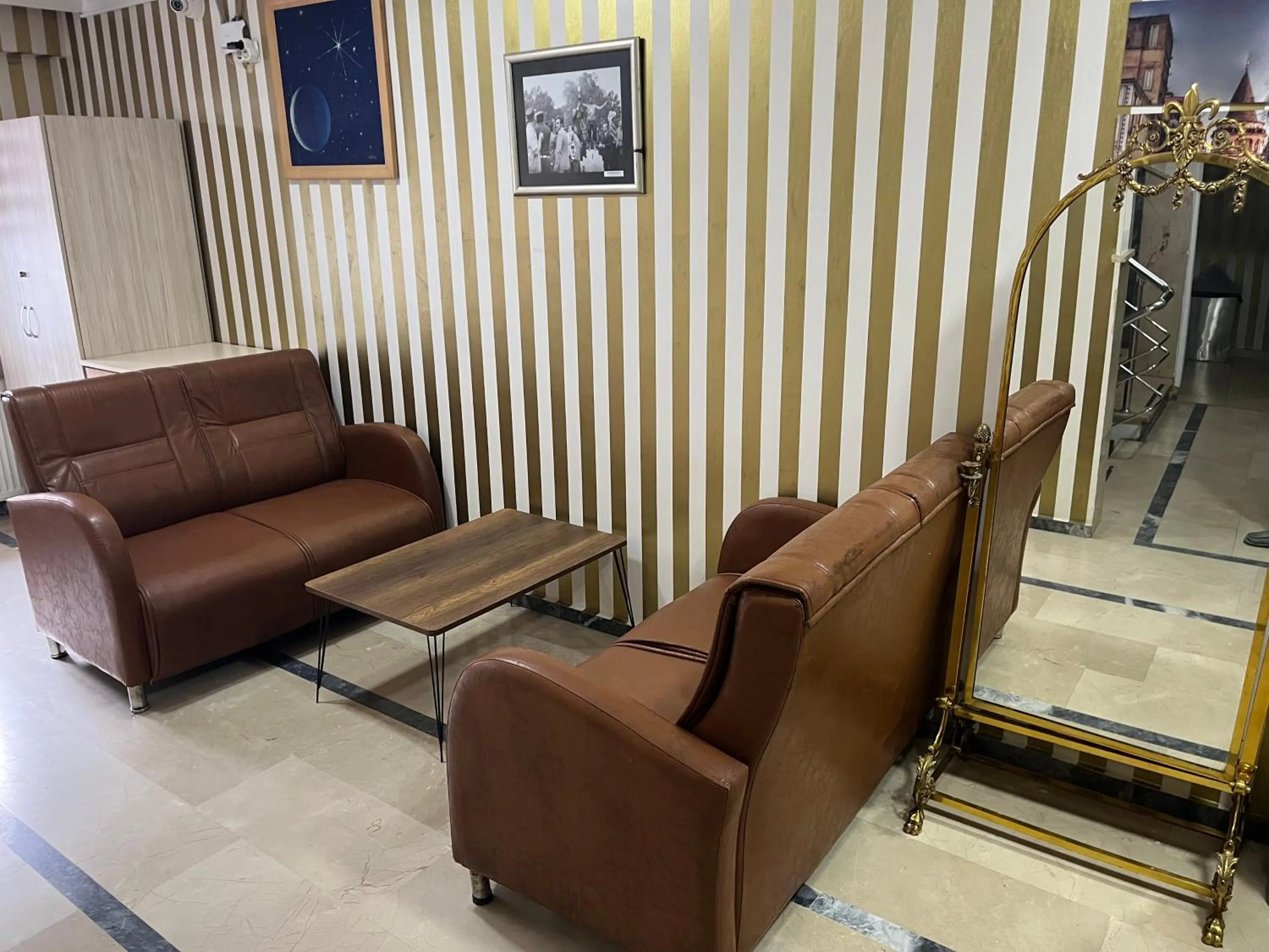 Seating area in Balkan Palace Edirne