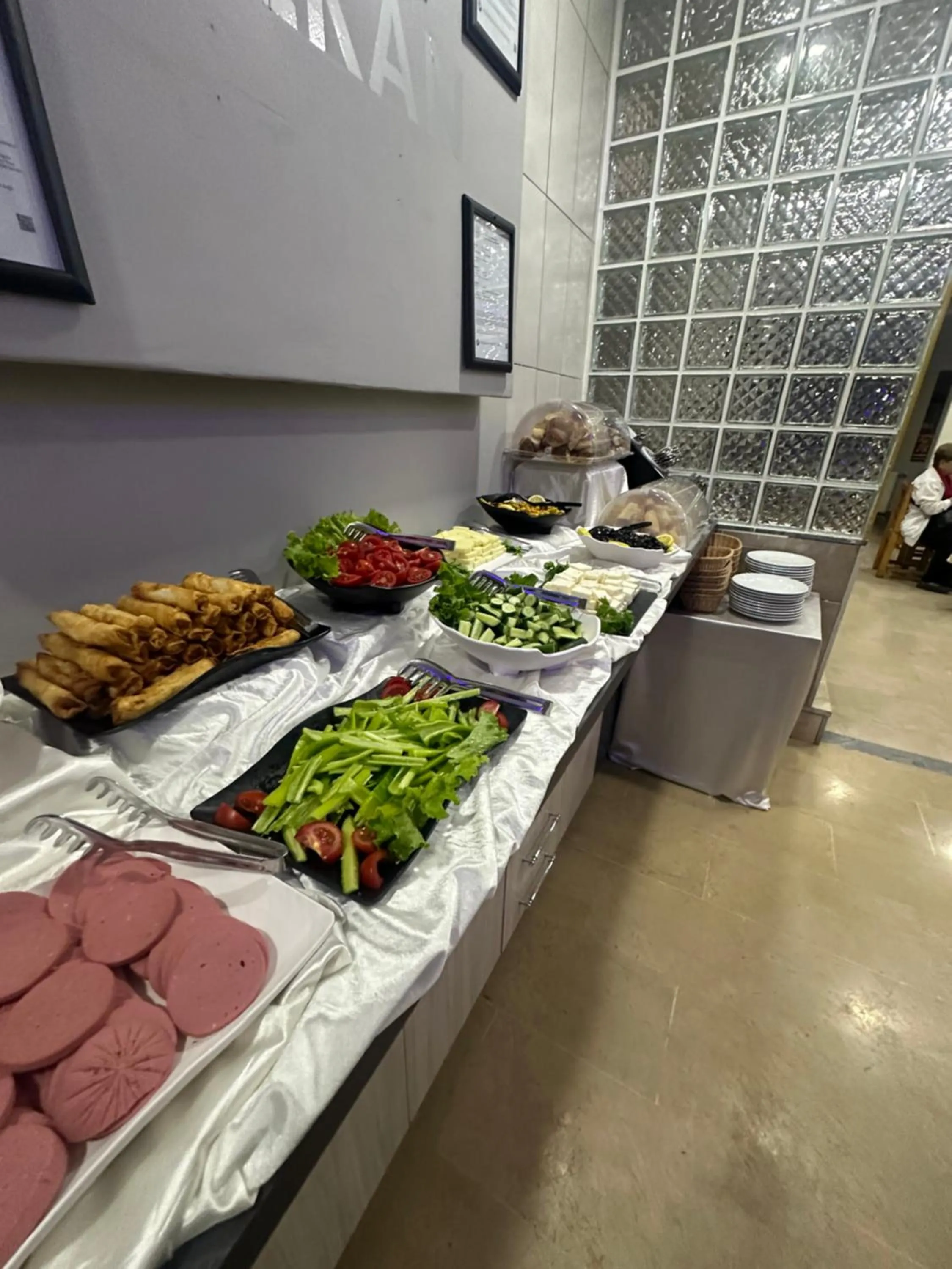 Breakfast in Balkan Palace Edirne