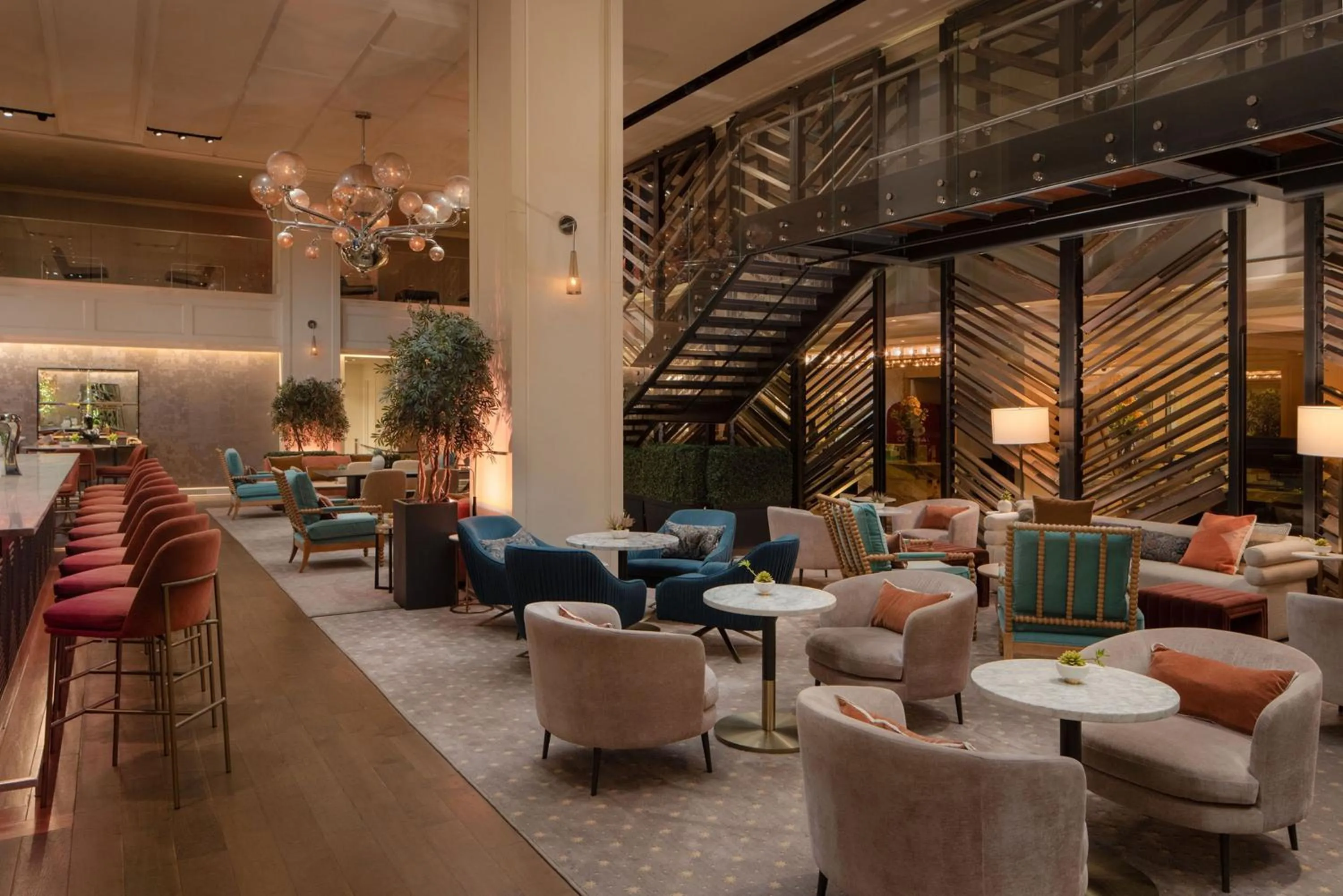 Seating area in Park Central Hotel New York