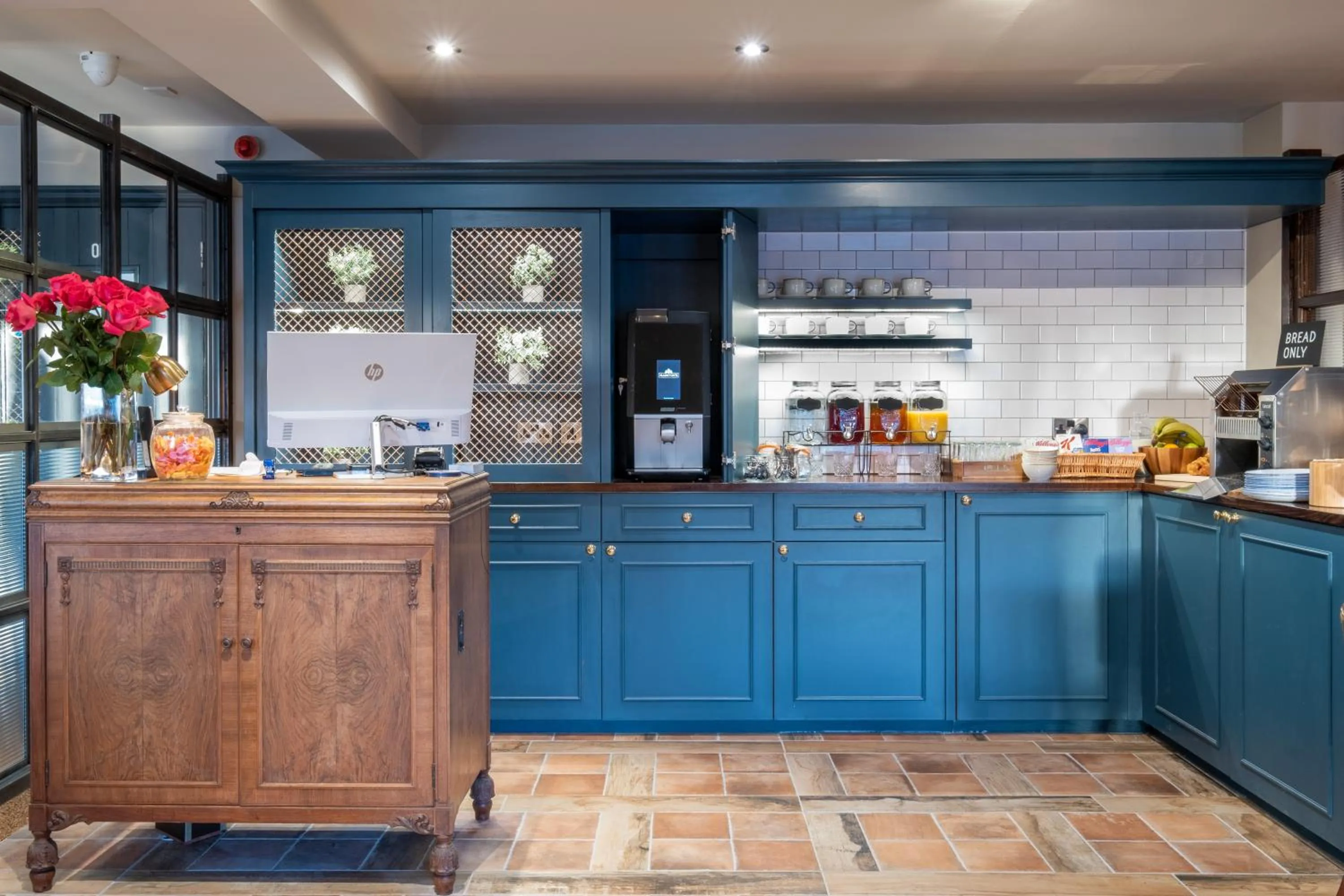 Lobby or reception in Two Rivers Lodge by Marston’s Inns