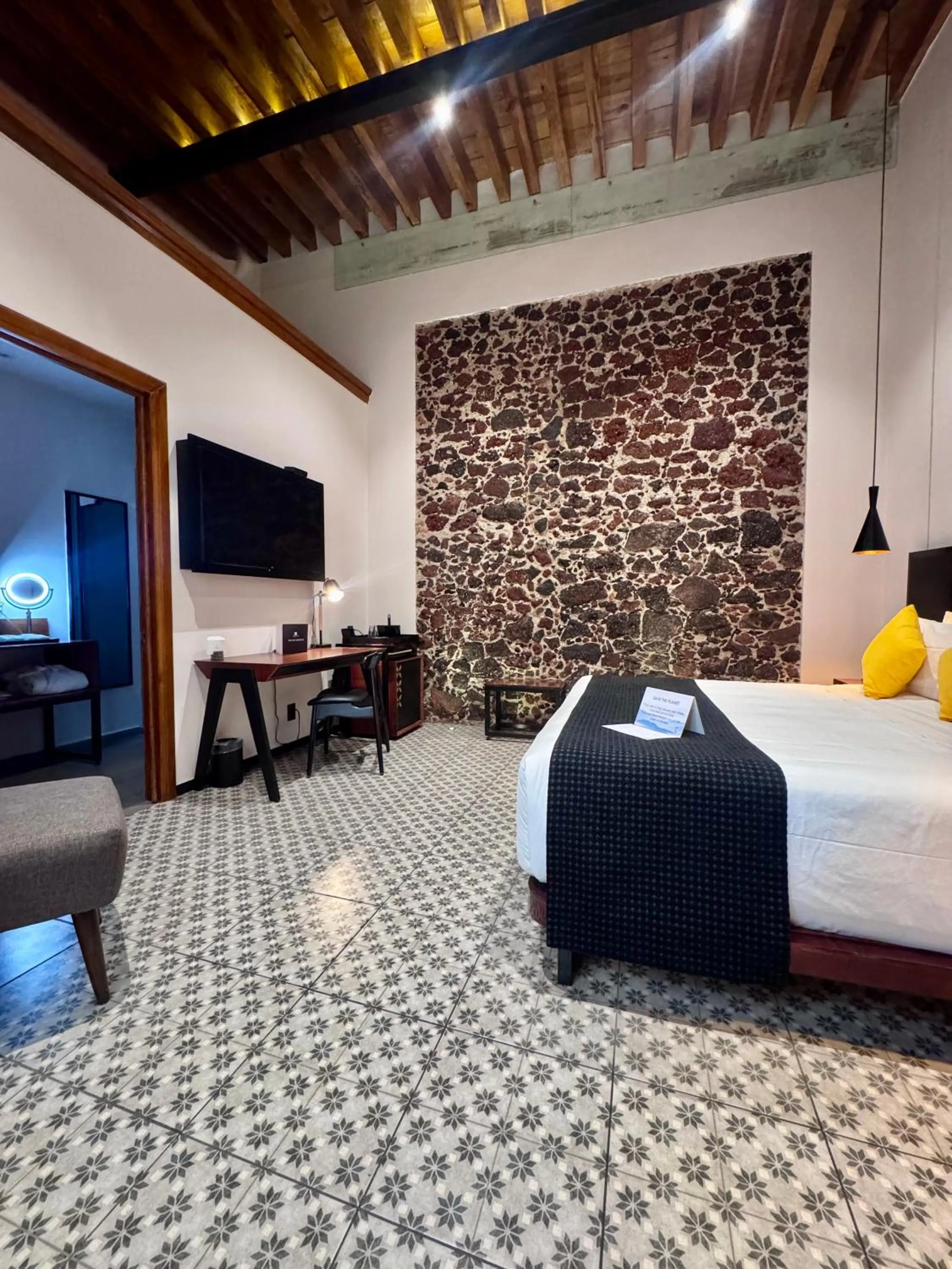 Bedroom, Bed in Casa de la Luz Hotel Boutique