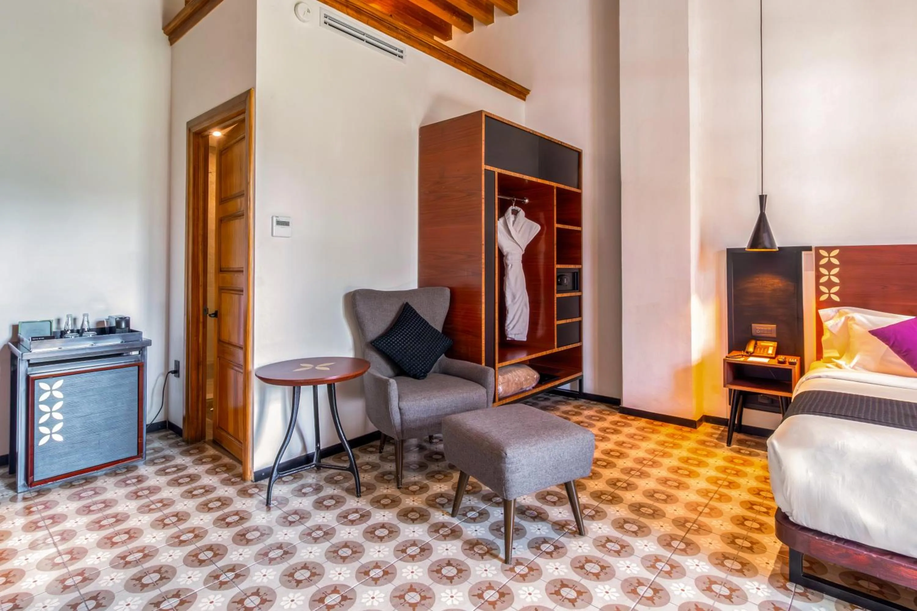 Bed in Casa de la Luz Hotel Boutique