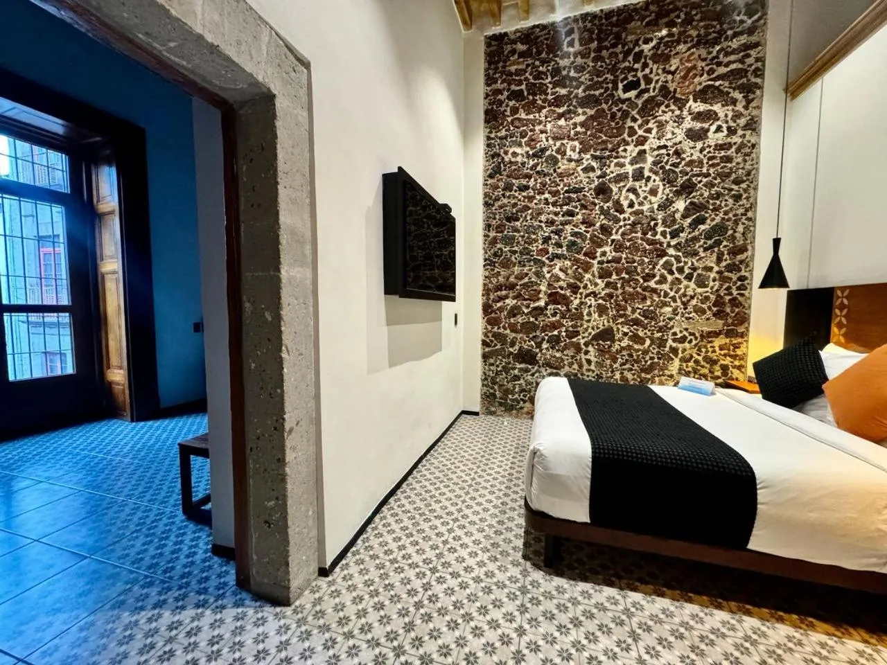 Bedroom, Bed in Casa de la Luz Hotel Boutique