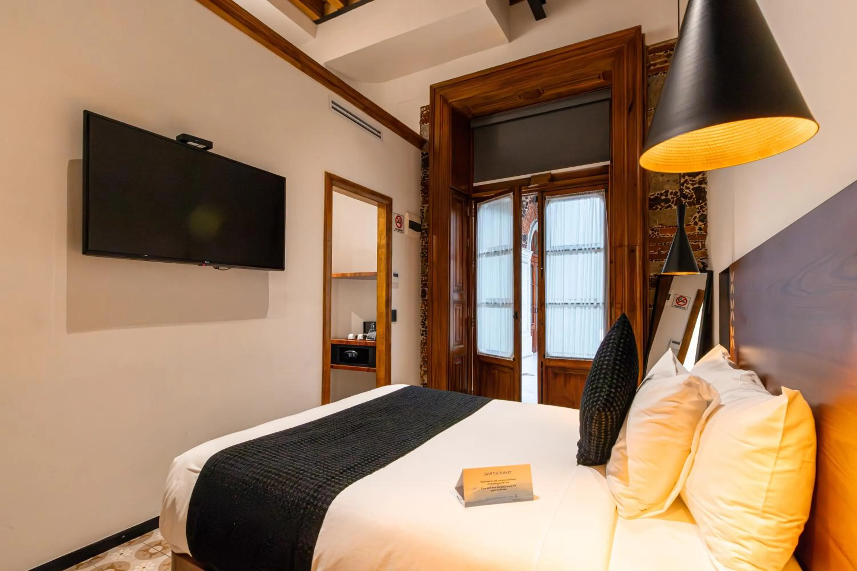 Bed in Casa de la Luz Hotel Boutique